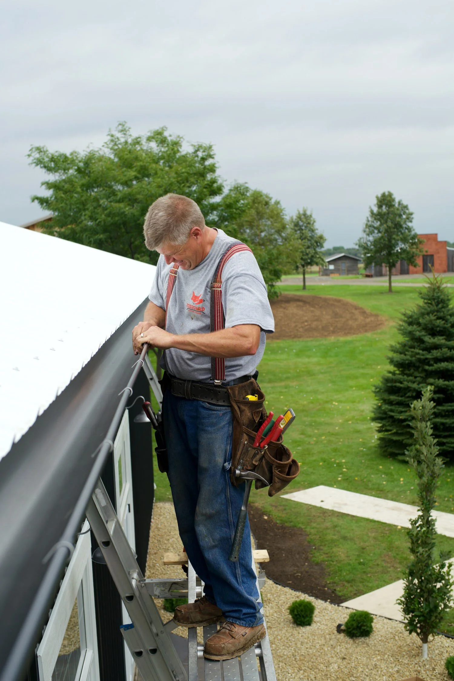 Half Round Aluminum Gutter