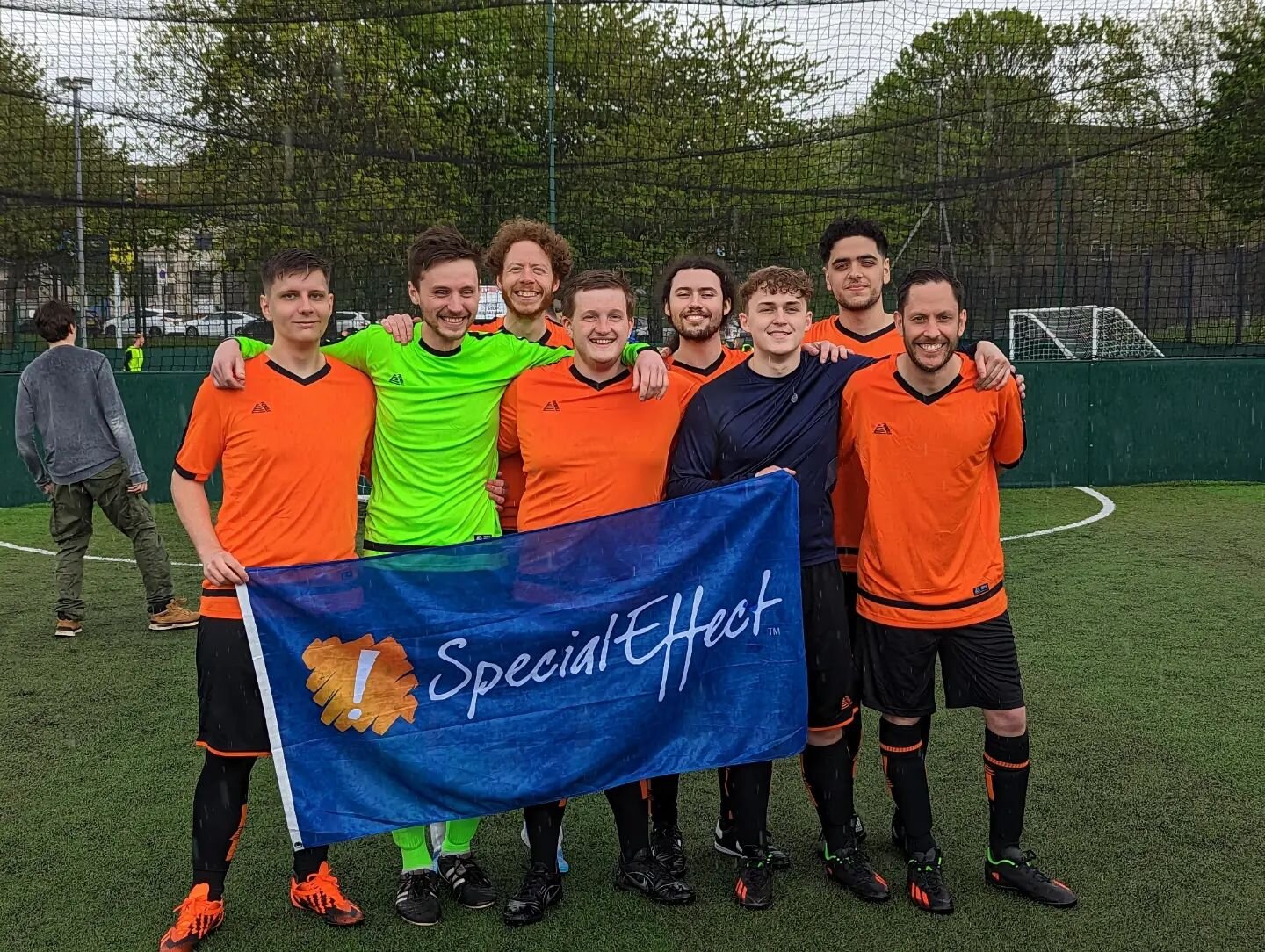 Well done to our teams today at the Powerleague Football tournament for @specialeffectteam ⚽🎉