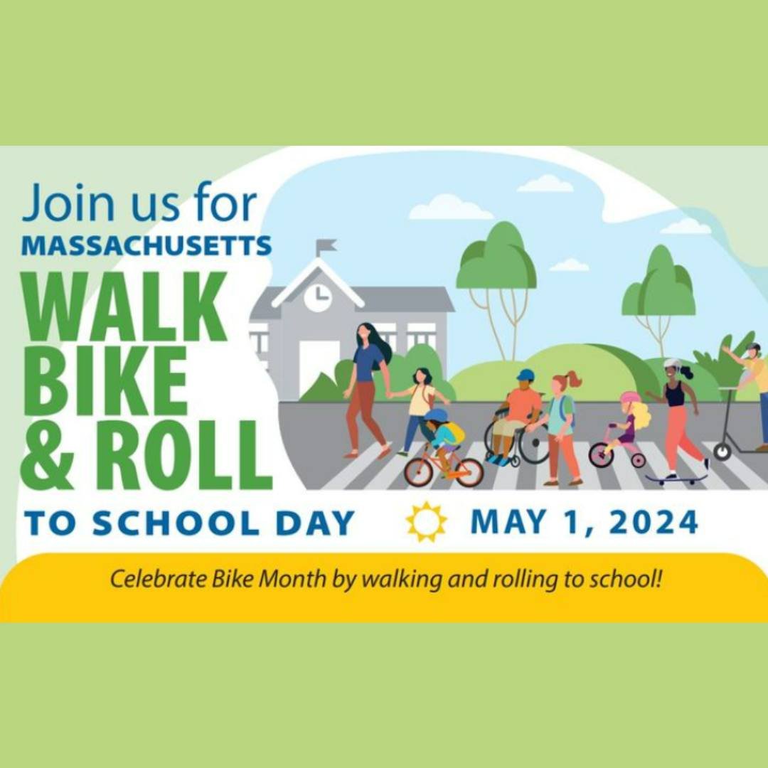 Massachusetts is hosting their annual Walk, Bike, &amp; Roll to School Day on Wednesday, May 1st. Celebrate active commuting in your district by registering your school. Click the link in our bio for more info! 🚲🛴🛹🛼🚶

Organized by: MassDOT and M