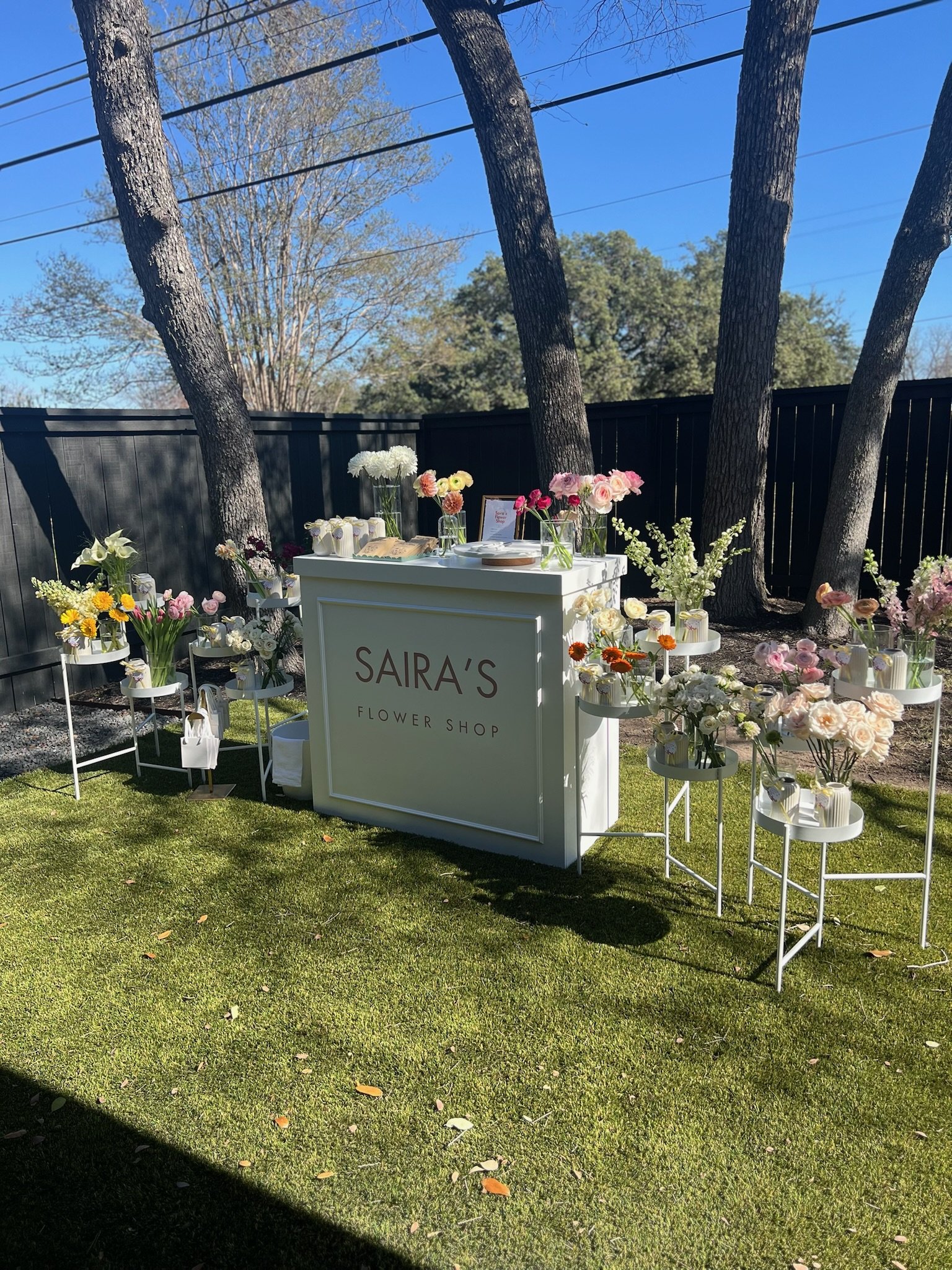 Baby Shower Bud Vase Bar