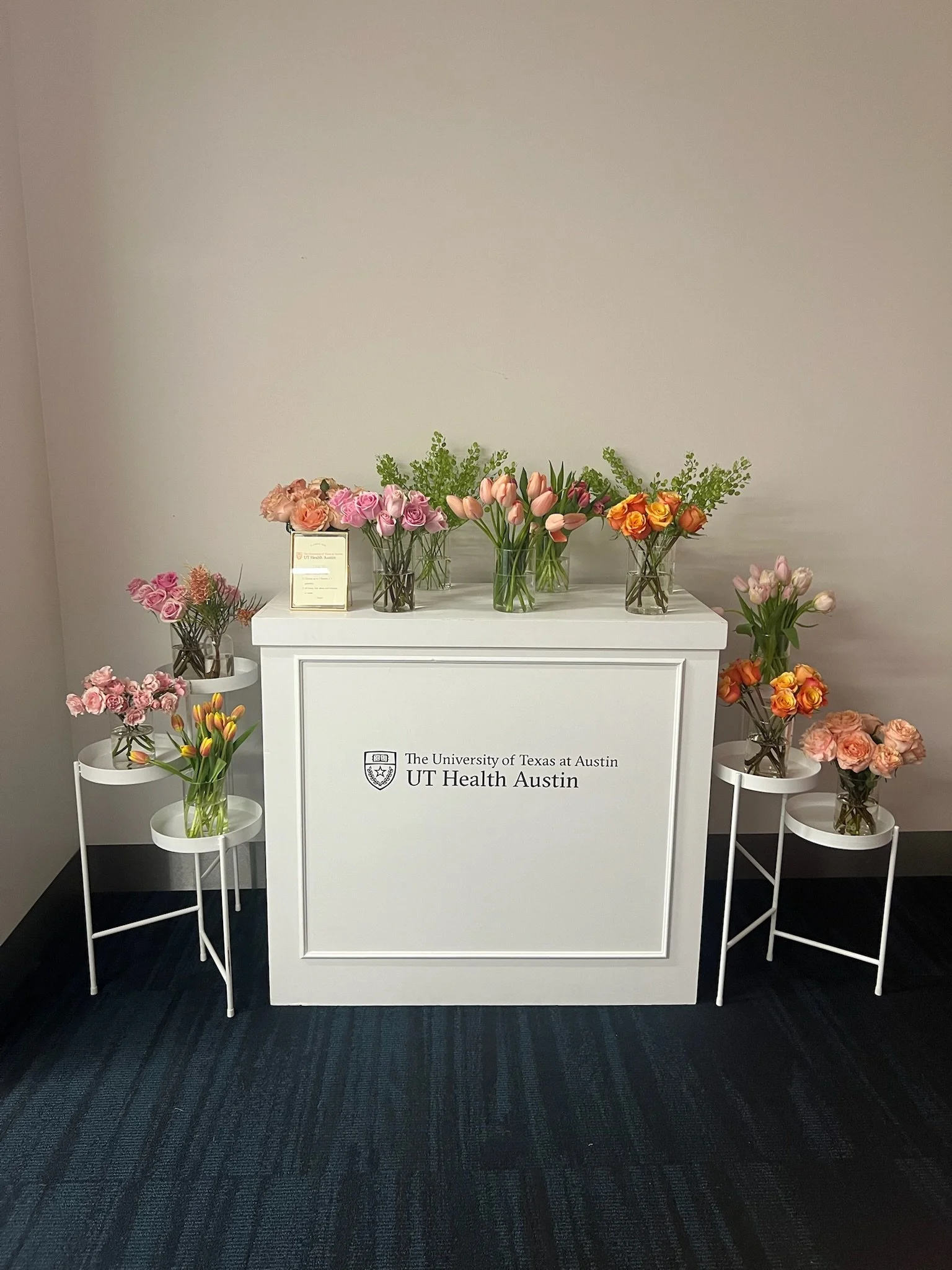 Mini Bouquet Bar for UT Health