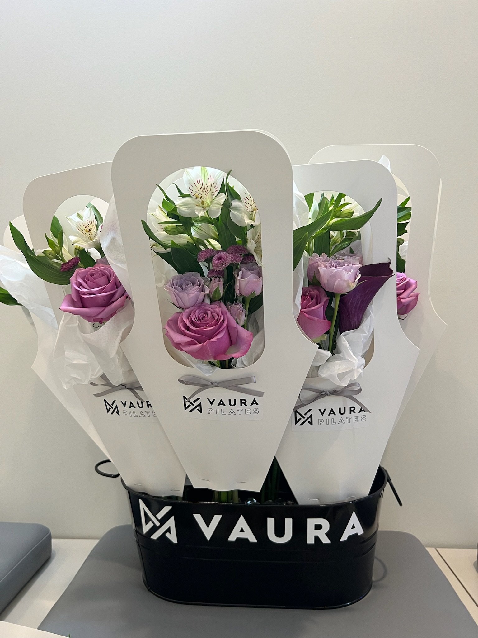 Grab and Go Bouquets for Vaura Pilates
