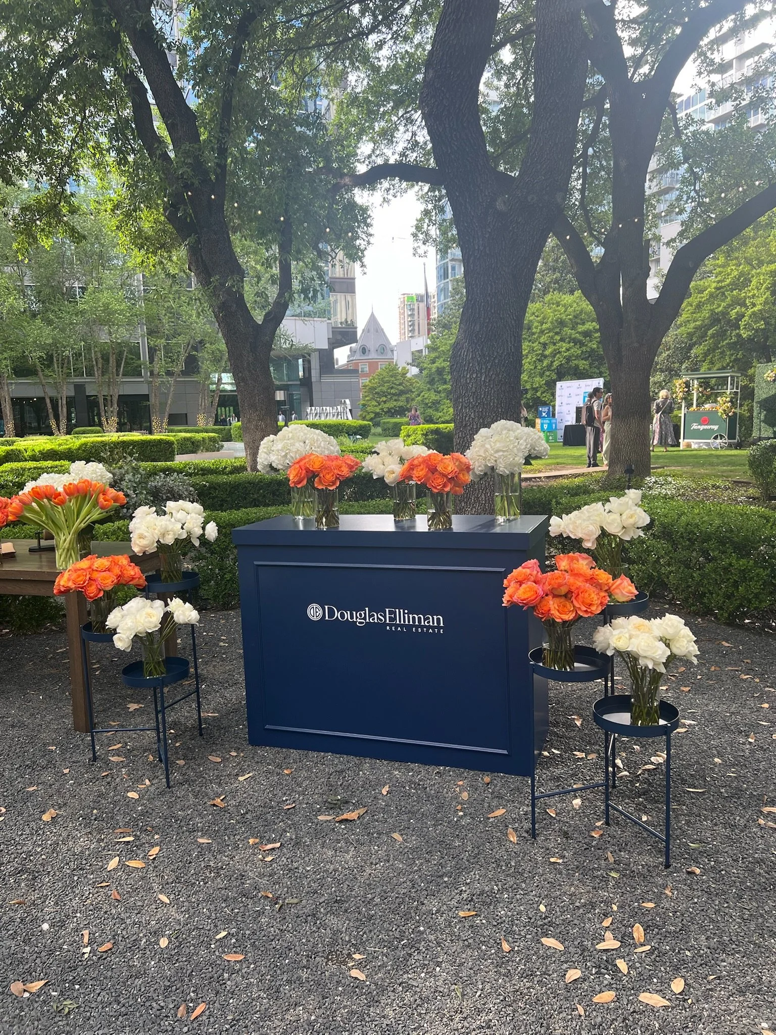 Custom Flower Bar for Douglas Elliman