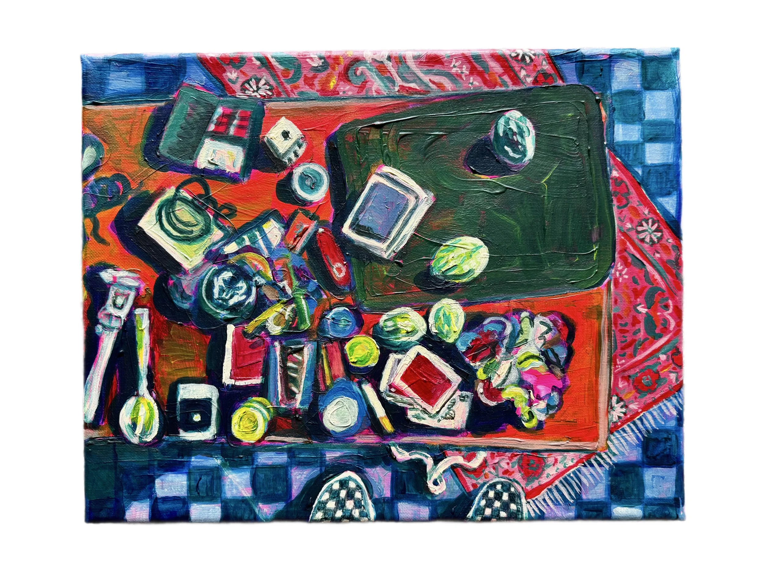 "Magic Table", 2026.  Original painting.