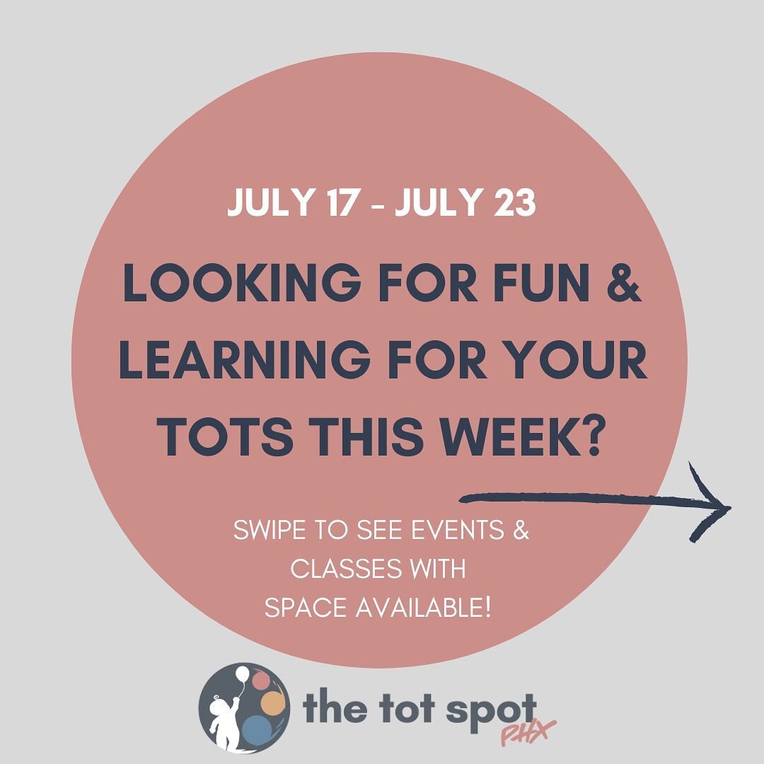Join us for some July joy &amp; learning this week and stay cool😎

Tomorrow, join the jam with Ms. Emily @naturalnotes in her last July classes at 8:30a or 9:30a. Come say &iexcl;Buenas Tardes! to your tot friends at 3:30p with Ms.Andie tomorrow. Or
