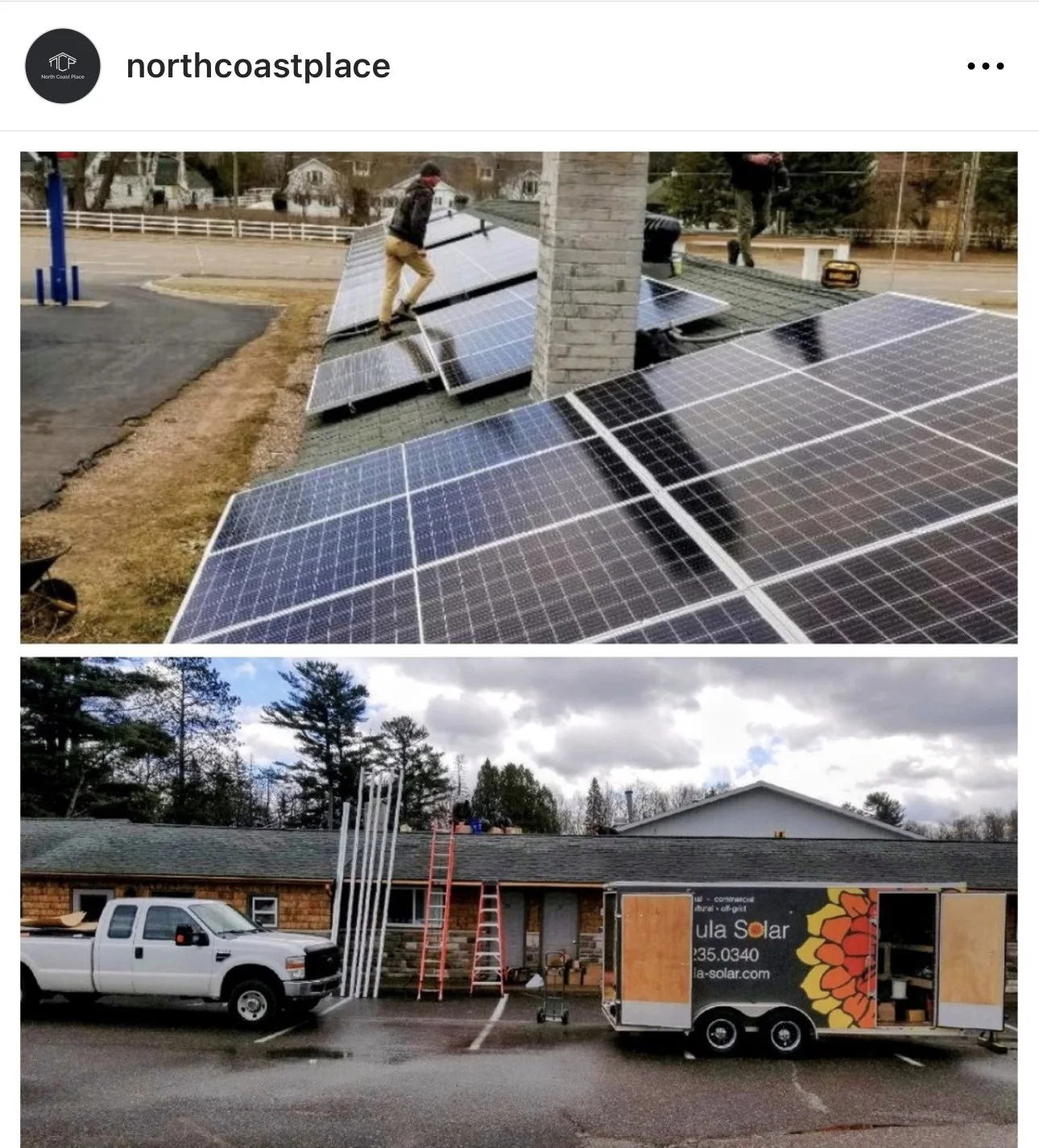 Solar Panels on site