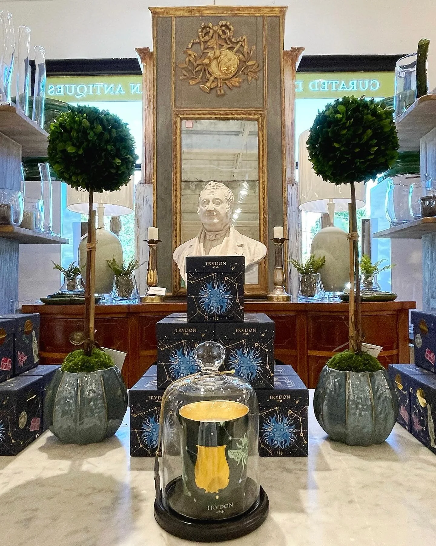 With a hint of Fall in the air, we couldn&rsquo;t resist putting out our wonderful new @trudon Fall scents! Stop by today and experience them for yourself! Discover our exciting collection of one-of-a-kind, hand-selected Curated Decor. Find more deta