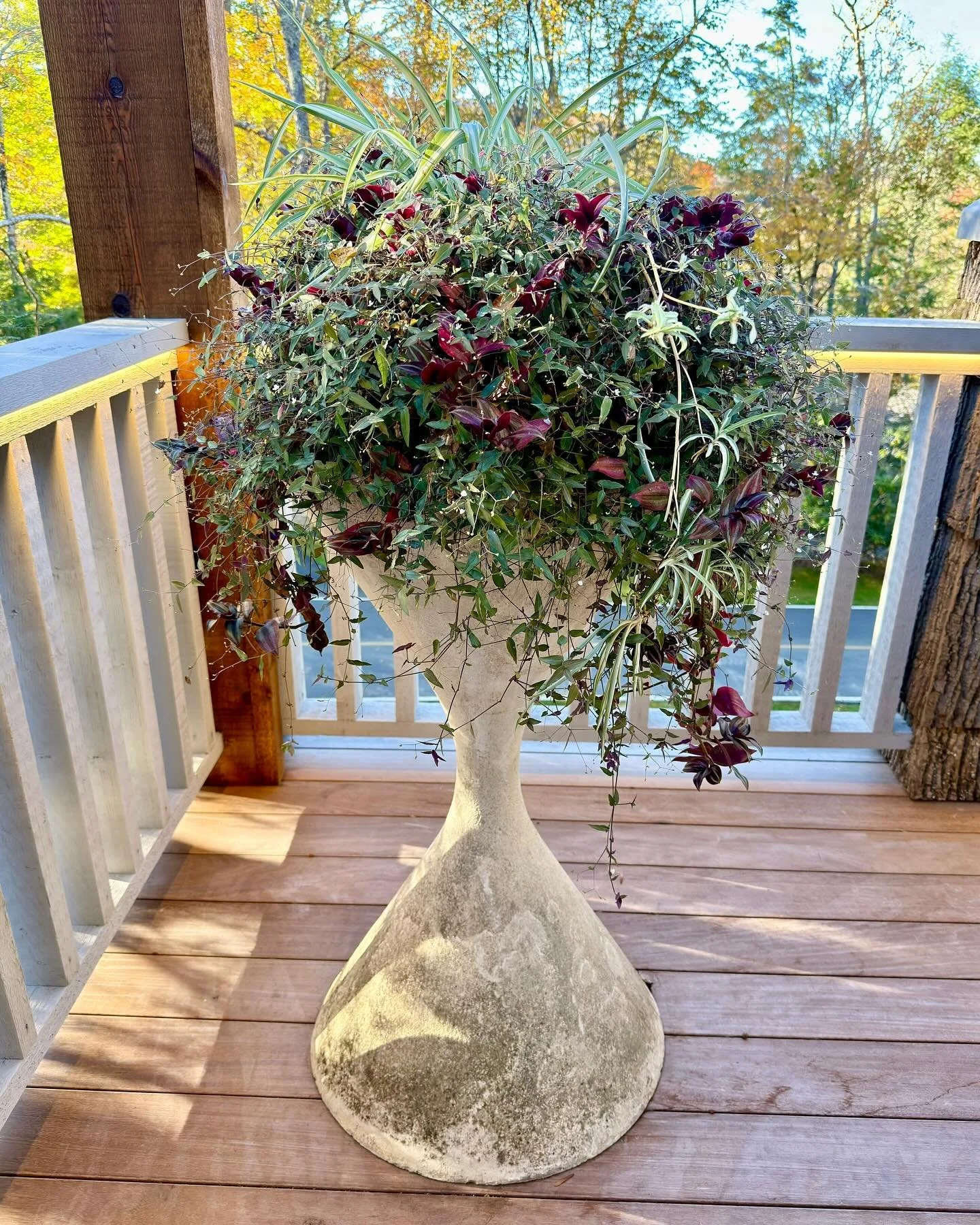 We love seeing our Willy Guhl planters in the wild at our Grandfather Country Club install today! Discover our extensive collection of one-of-a-kind, hand-selected European Garden Antiques. Find more details and pics on our website at www.heritagemar