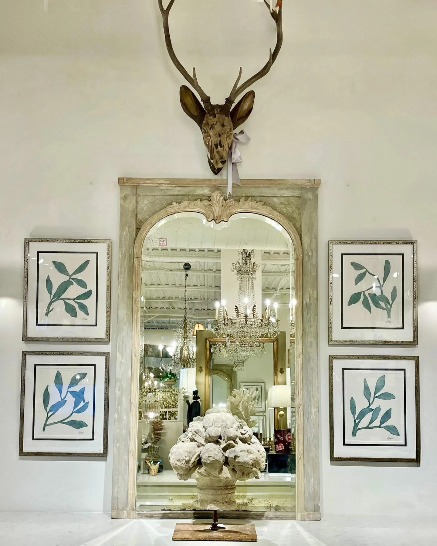 Wishing everyone a happy holiday! One more day to be able to stop by and grab any last minute gifts! Open Tuesday 10-5. #heritageclt #curateddecor #europeanantiques