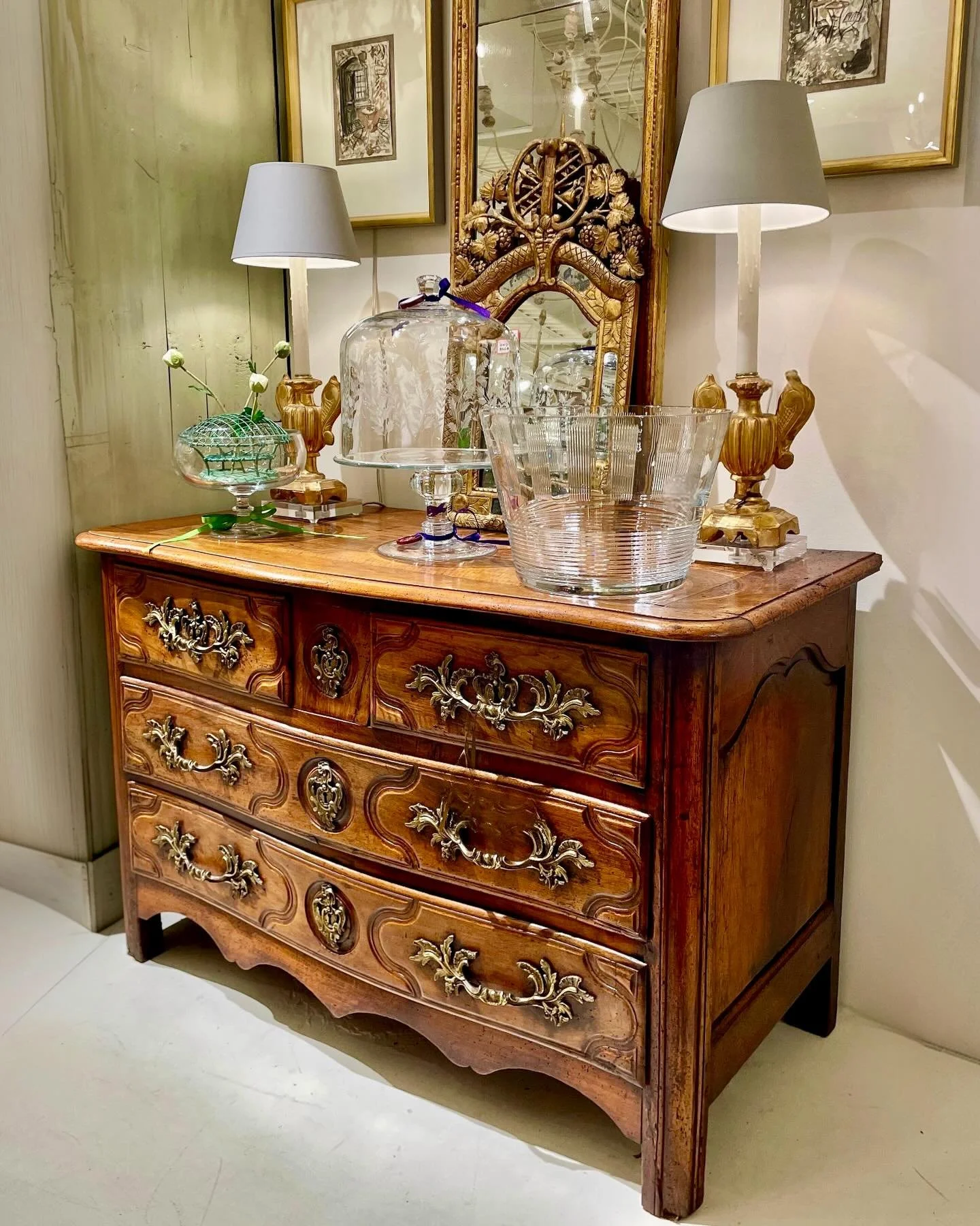 Friday Louis XV Fabulousness. Discover our extensive collection of one-of-a-kind, hand-selected European Antiques and Curated Decor. Find more details and pics on our website at www.heritagemarkdesign.com. Shipping available. #heritageclt #curateddec