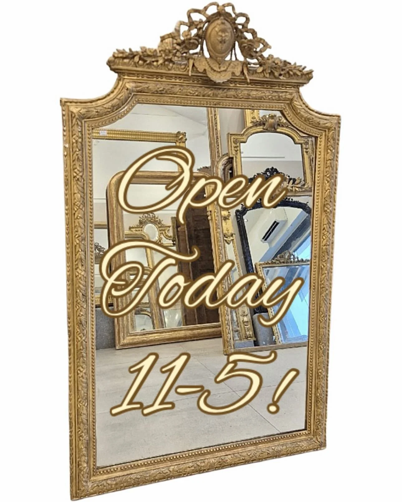 We will be OPEN today 11-5! If you&rsquo;re out and about, stop in! #heritageclt #charlotteinteriordesign
