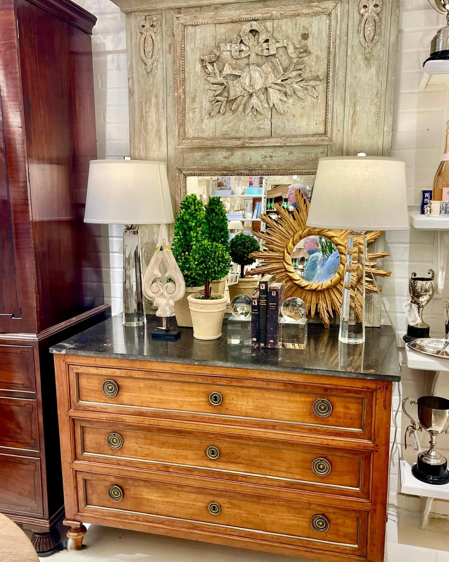 Discover our extensive collection of one-of-a-kind, hand-selected European Antiques and Curated Decor. Find more details and pics on our website at www.heritagemarkdesign.com. Shipping available. #heritageclt #curateddecor #europeanantiques 
#italian