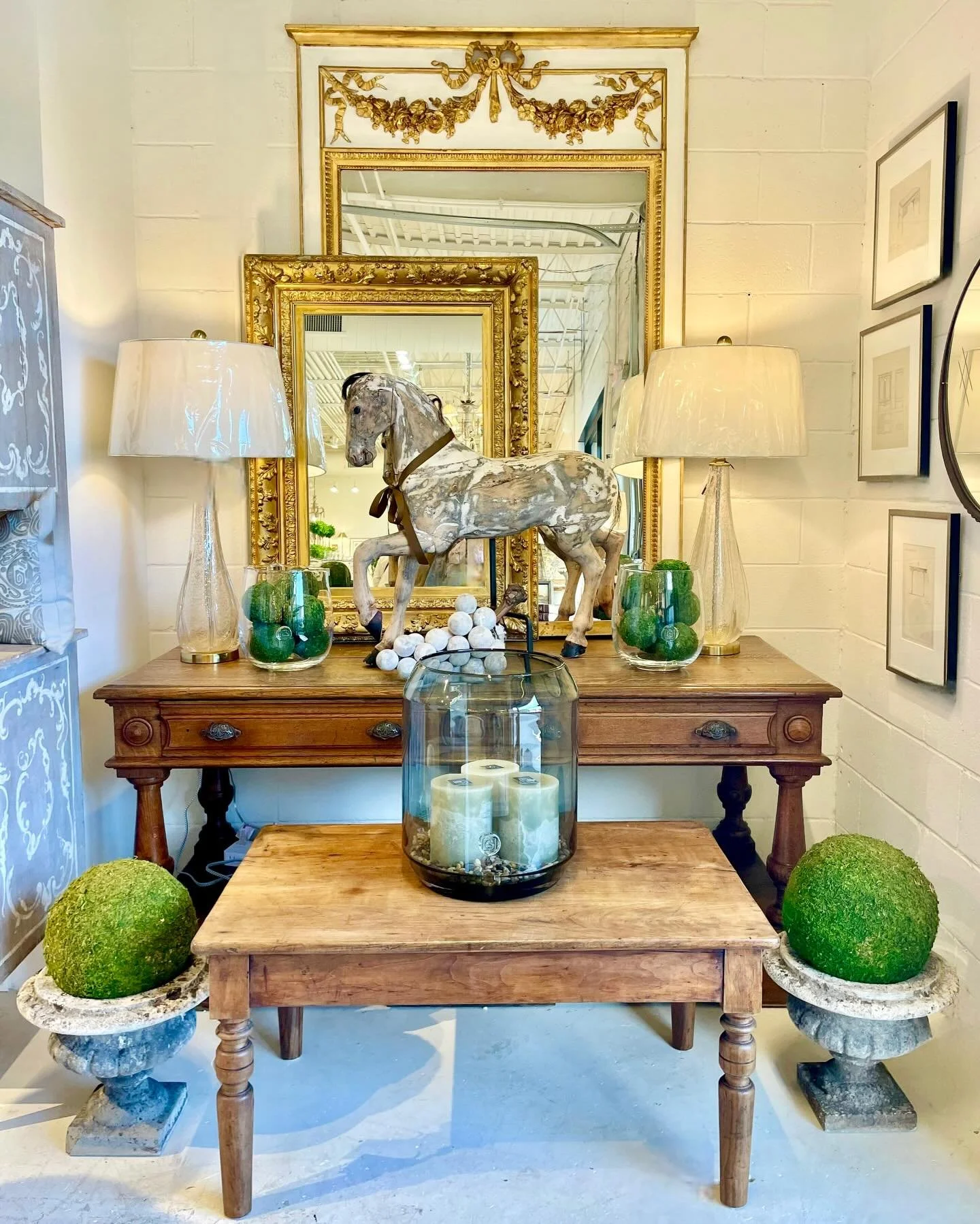 Discover our extensive collection of one-of-a-kind, hand-selected European Antiques and Curated Decor. Find more details and pics on our website at www.heritagemarkdesign.com. Shipping available. #heritageclt #curateddecor #europeanantiques 
#italian