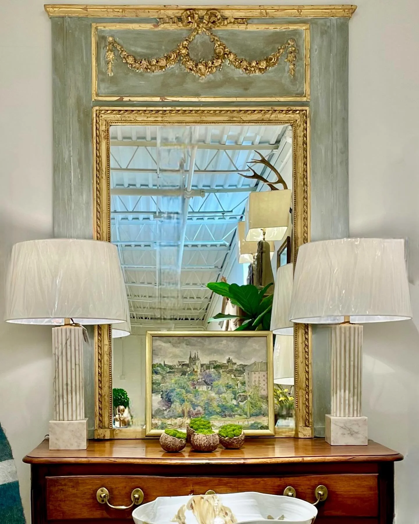 Discover our extensive collection of one-of-a-kind, hand-selected European Antiques, Original Art, and Curated Decor. Find more details and pics on our website at www.heritagemarkdesign.com. Shipping available. #heritageclt #curateddecor #europeanant