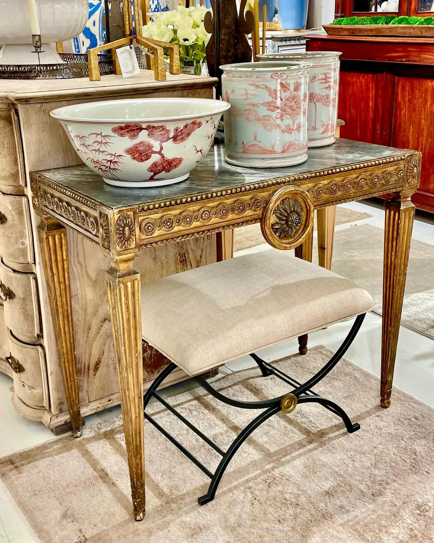 Discover our extensive collection of one-of-a-kind, hand-selected European Antiques and Curated Decor. Find more details and pics on our website at www.heritagemarkdesign.com. Shipping available. #heritageclt #curateddecor #europeanantiques 
#italian