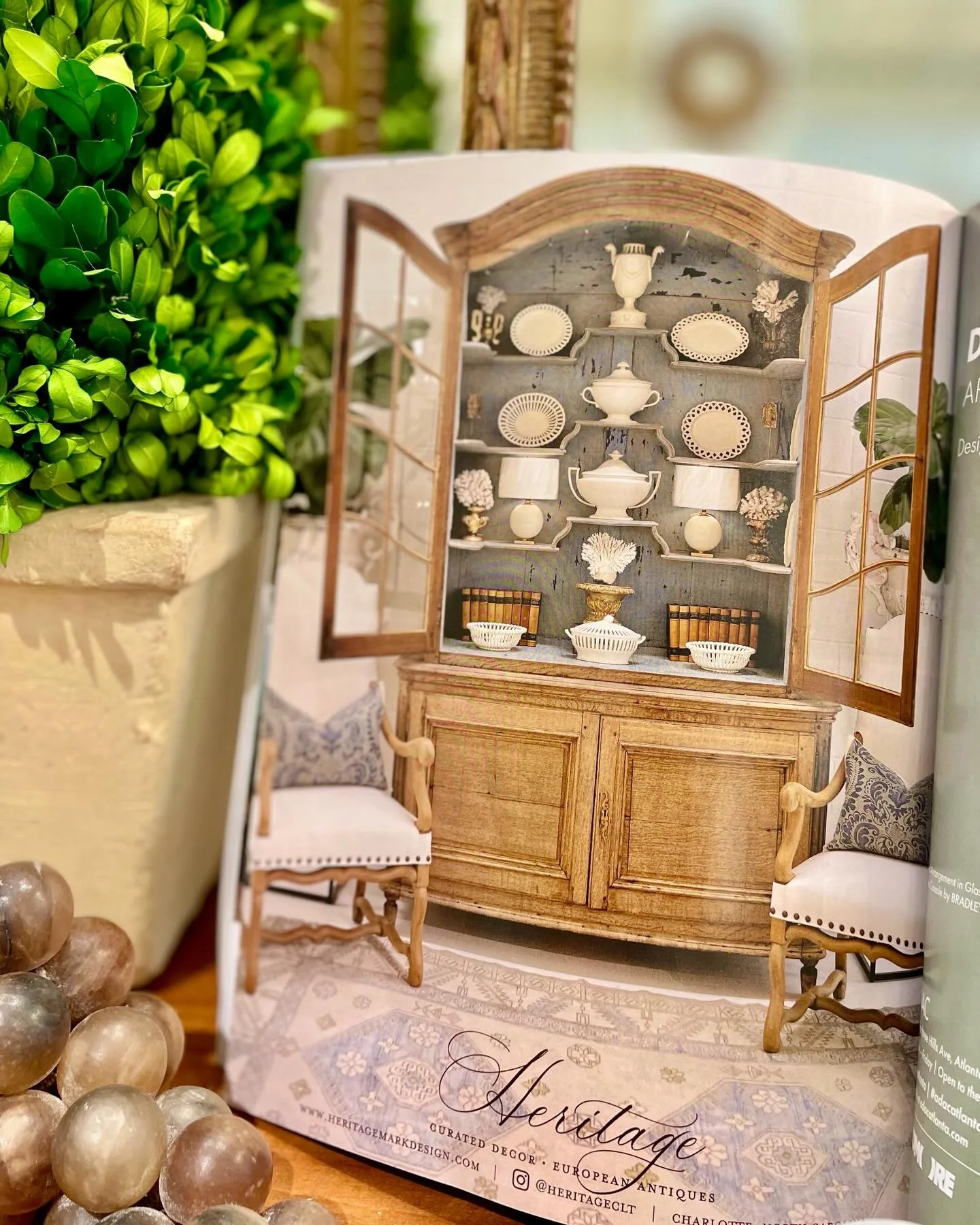 Milieu Spring 2026. Subscribe to @milieumag now if you don&rsquo;t already subscribe! #heritageclt #curateddecor #europeanantiques 
#italianantiques #frenchantiques