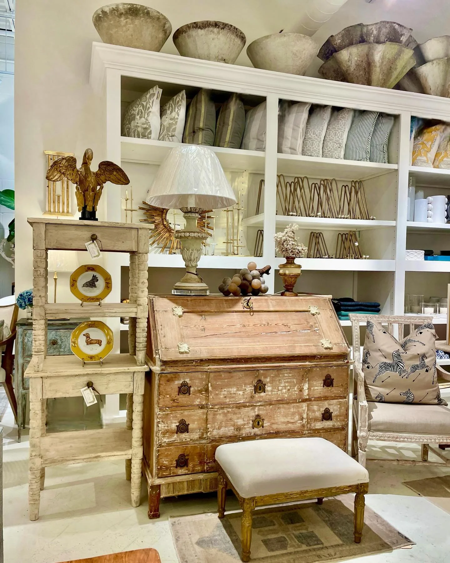 Discover our extensive collection of one-of-a-kind, hand-selected European Antiques and Curated Decor. Find more details and pics on our website at www.heritagemarkdesign.com. Shipping available. #heritageclt #curateddecor #europeanantiques 
#italian