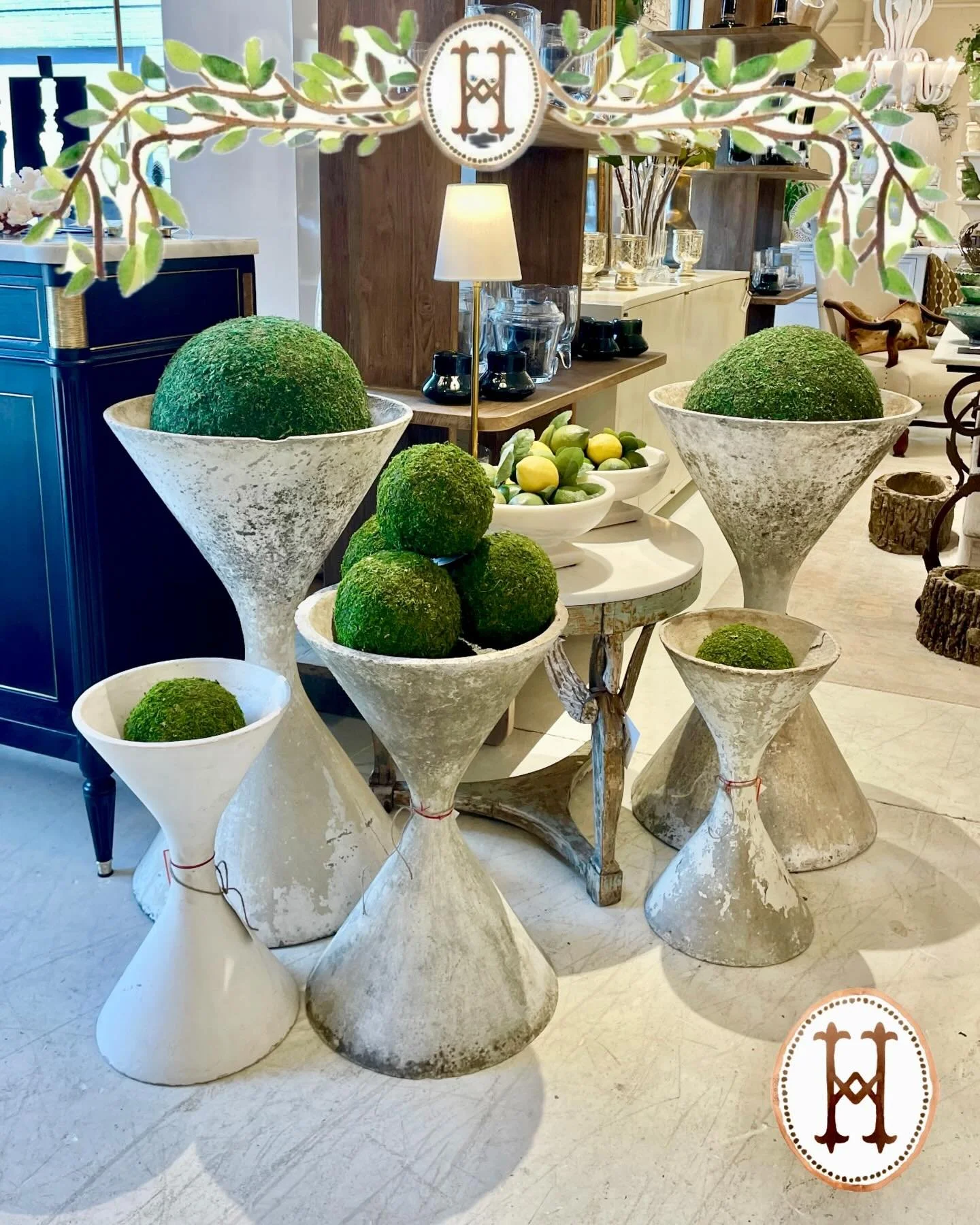 It&rsquo;s Planting Season! And we have a great selection of wonderful Willy Guhl vintage planters waiting to be planted! Discover our extensive collection of one-of-a-kind, hand-selected European Garden Antiques and Decor. Find more details and pics