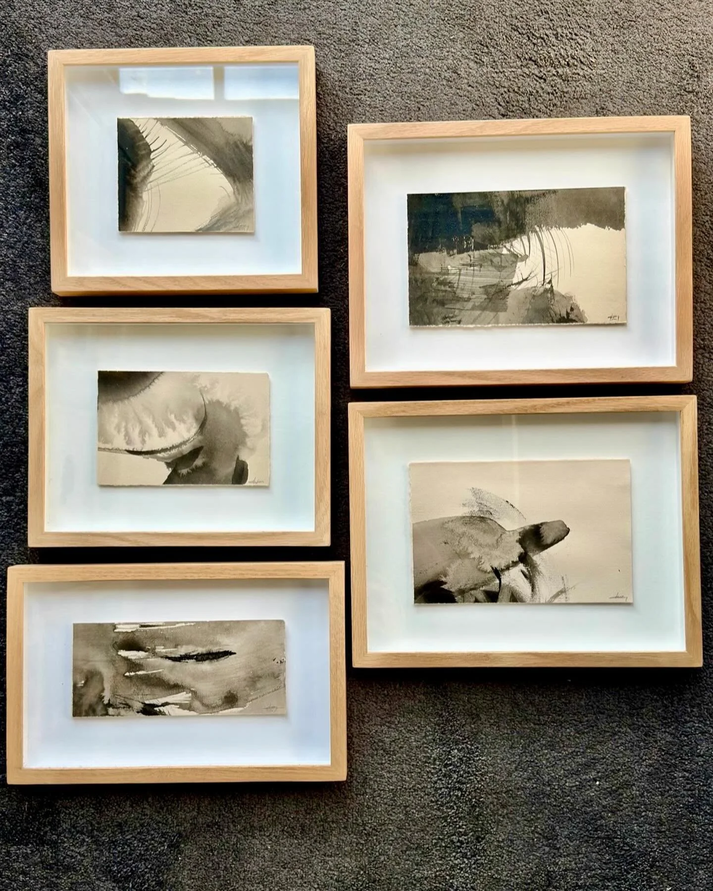 A favorite artist from Paris. A series of 5 abstract watercolor paintings are on the way! Discover our exciting collection of one-of-a-kind, hand-selected Curated Decor and Original Art. For more information:
&bull;Call: 704-496-9612
&bull;Email: sal