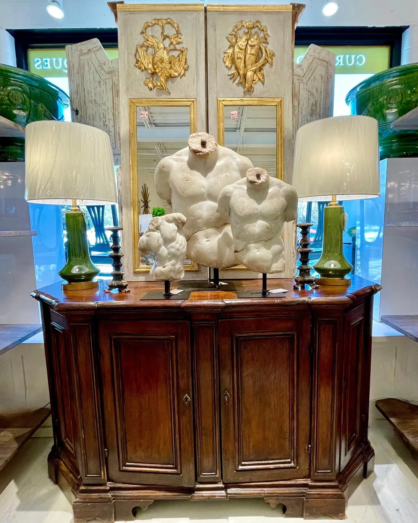 Italian elegance. Discover our extensive collection of one-of-a-kind, hand-selected European Antiques and Curated Decor. Find more details and pics on our website at www.heritagemarkdesign.com. Shipping available. #heritageclt #curateddecor #european