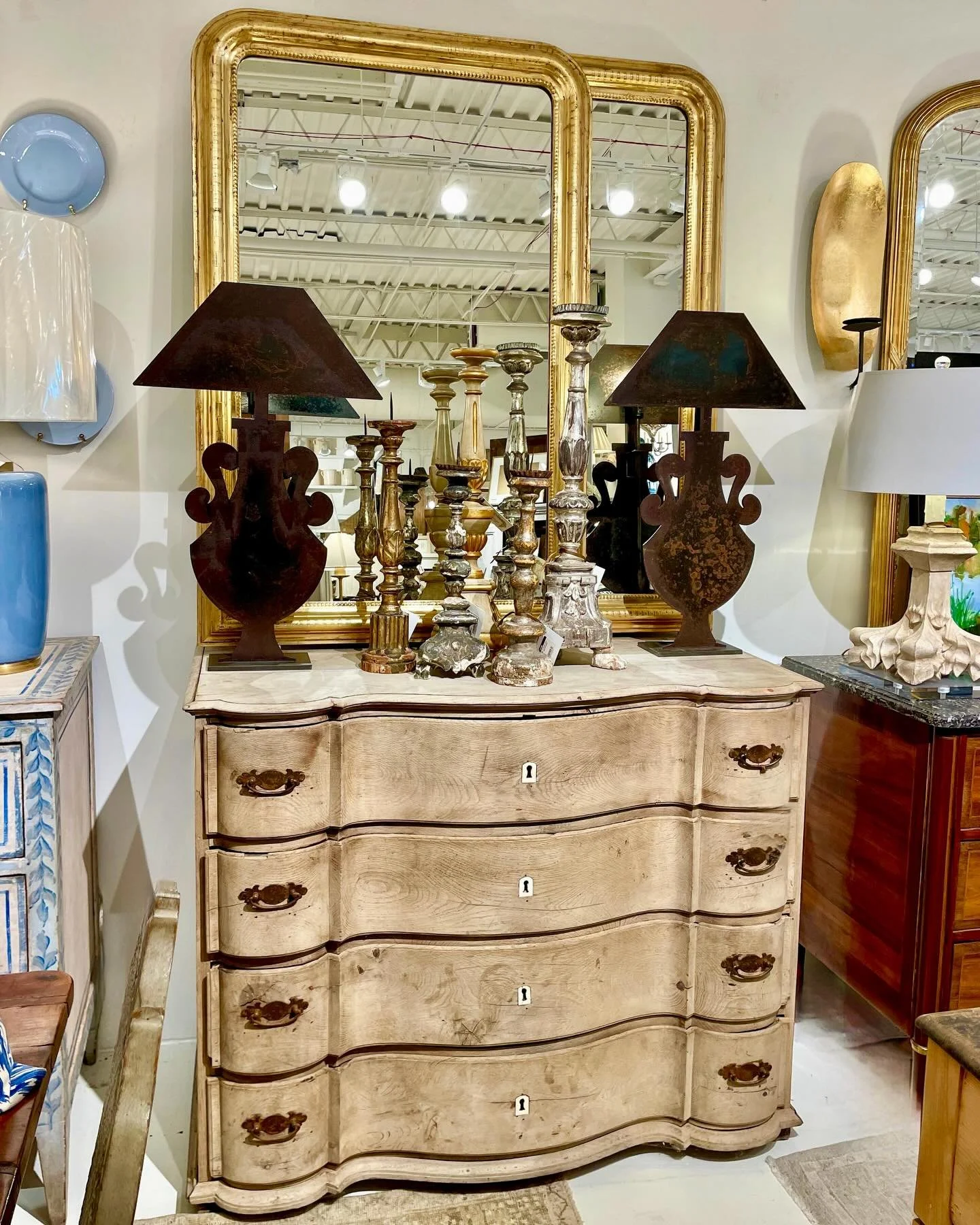 Discover our extensive collection of one-of-a-kind, hand-selected European Antiques and Curated Decor. Find more details and pics on our website at www.heritagemarkdesign.com. Shipping available. #heritageclt #curateddecor #europeanantiques 
#italian