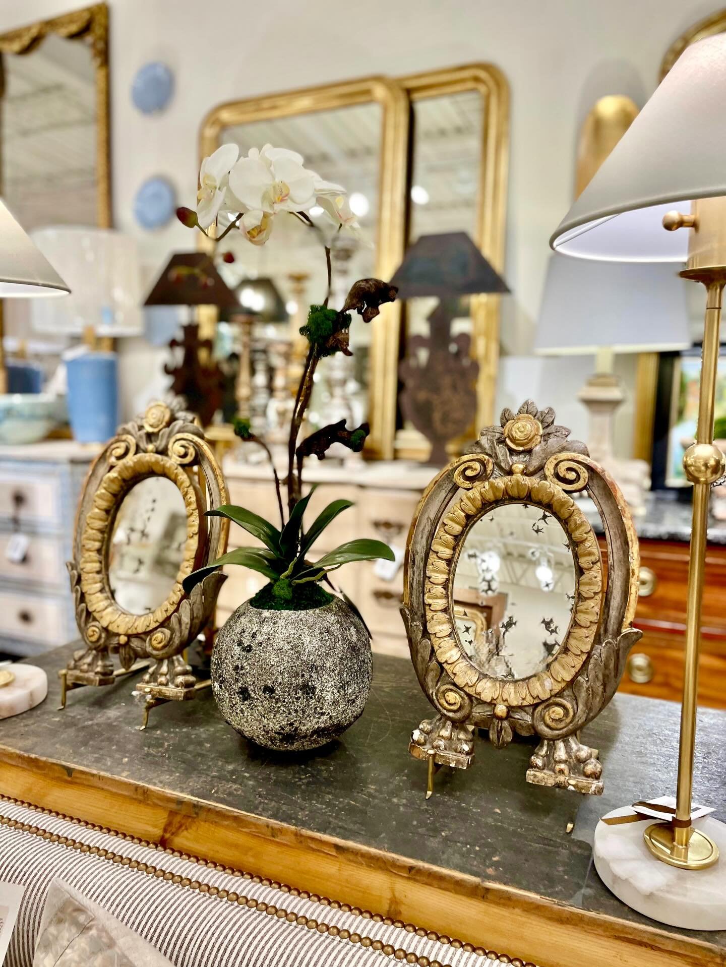 Discover our exciting collection of one-of-a-kind, hand-selected Curated Decor, Antiques, and Original Art. For more information:
&bull;Call: 704-496-9612
&bull;Email: sales@heritagemarkdesign.com
&bull;Web: www.heritagemarkdesign.com
Shipping availa