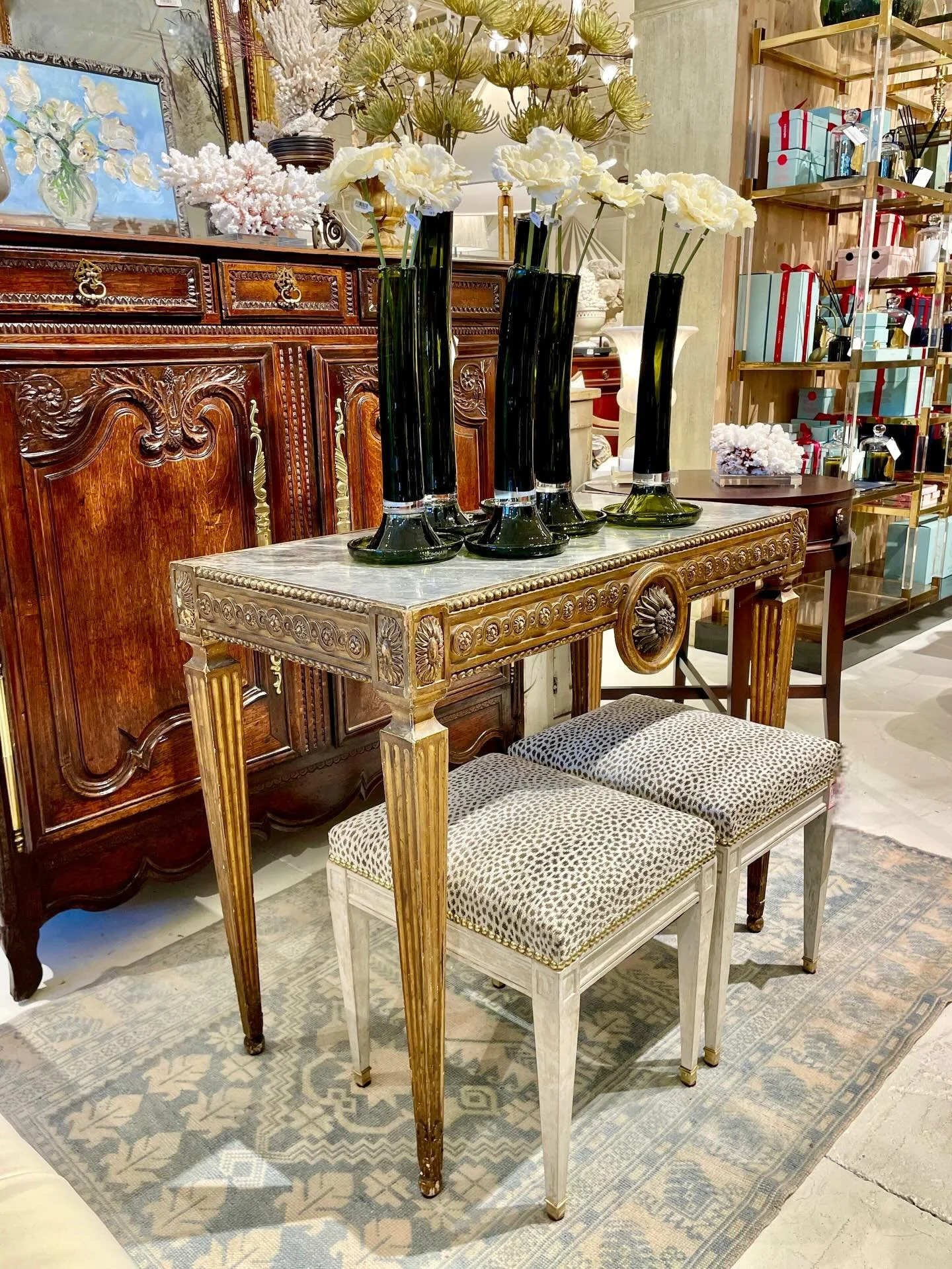 Discover our extensive collection of one-of-a-kind, hand-selected European Antiques and Curated Decor. Find more details and pics on our website at www.heritagemarkdesign.com. Shipping available. #heritageclt #curateddecor #europeanantiques 
#italian
