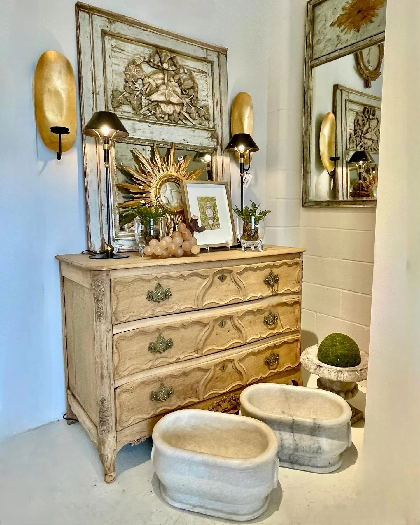 Discover our extensive collection of one-of-a-kind, hand-selected European Antiques and Curated Decor. Find more details and pics on our website at www.heritagemarkdesign.com. Shipping available. #heritageclt #curateddecor #europeanantiques 
#italian