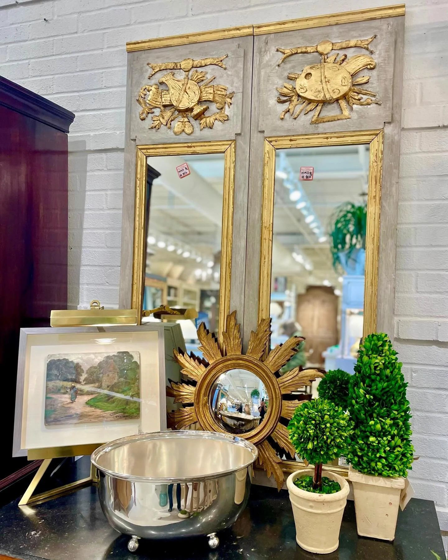Discover our extensive collection of one-of-a-kind, hand-selected European Antiques and Curated Decor. Find more details and pics on our website at www.heritagemarkdesign.com. Shipping available. #heritageclt #curateddecor #europeanantiques 
#italian