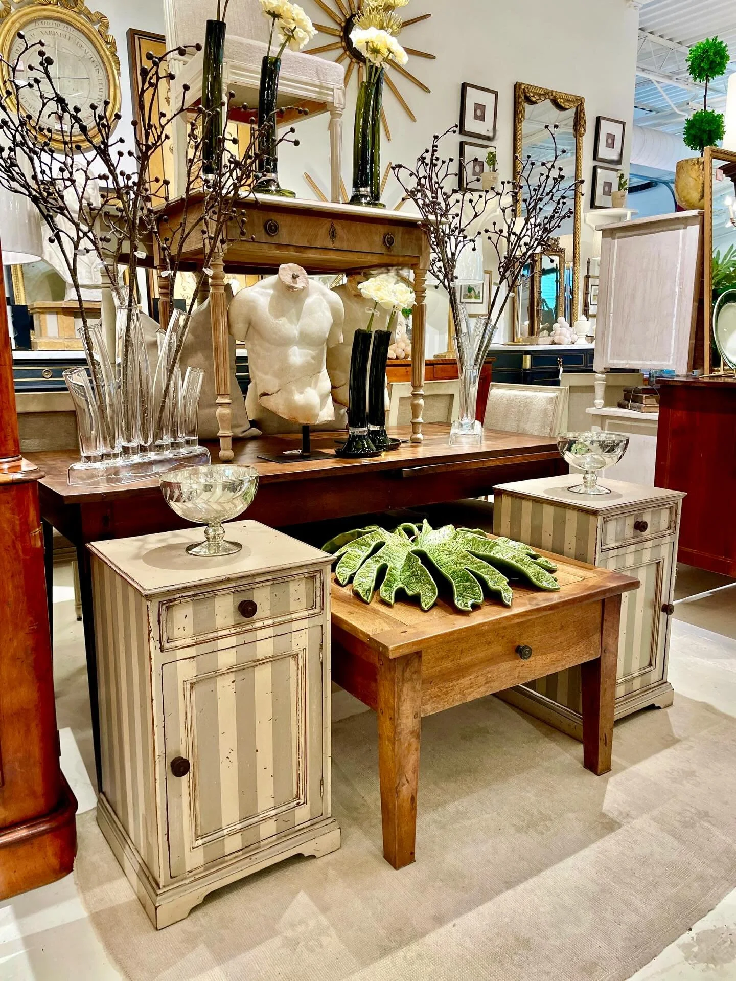 Discover our extensive collection of one-of-a-kind, hand-selected European Antiques and Curated Decor. Find more details and pics on our website at www.heritagemarkdesign.com. Shipping available. #heritageclt #curateddecor #europeanantiques 
#italian