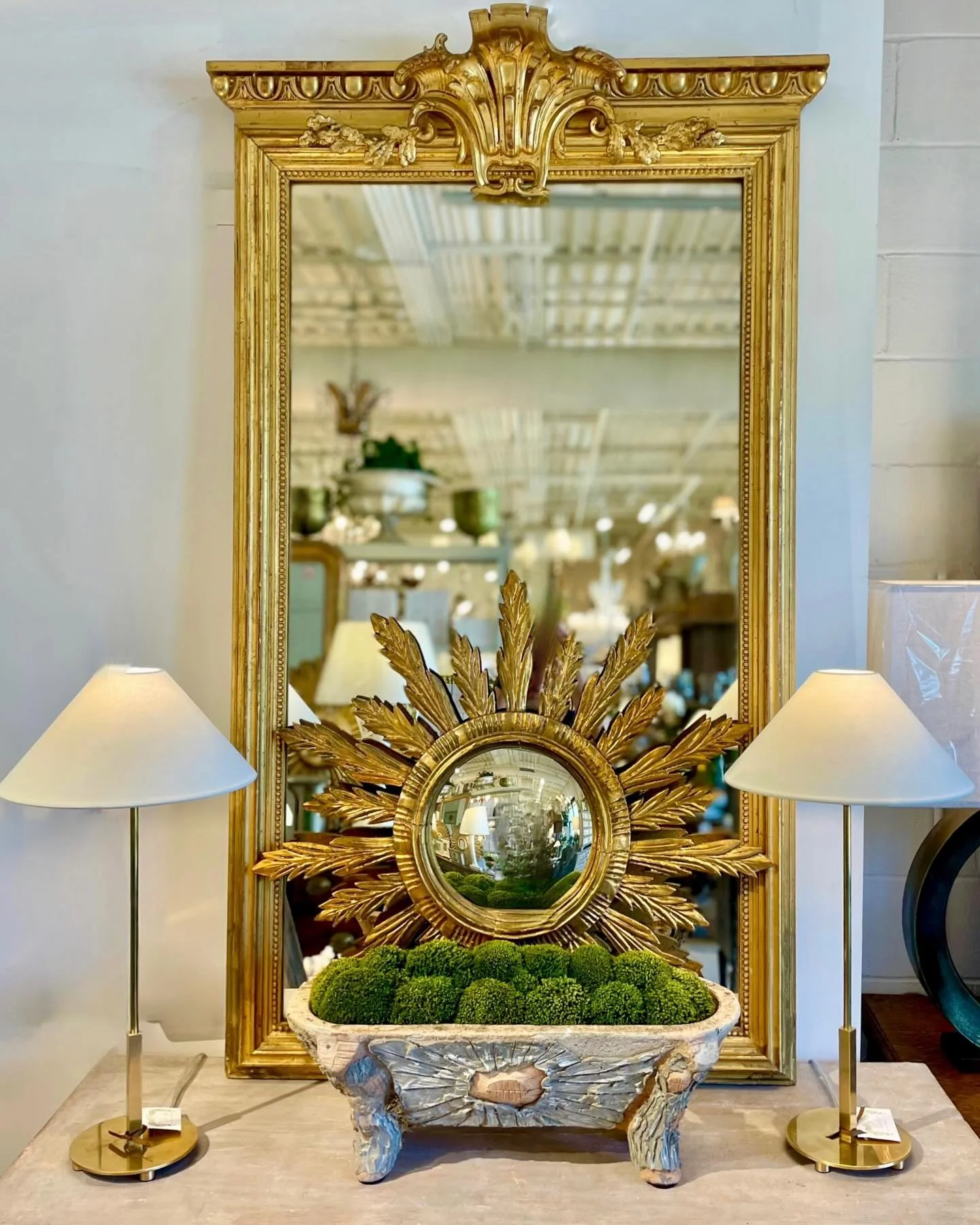 More new arrivals unpacked! Discover our extensive collection of one-of-a-kind, hand-selected European Antiques and Curated Decor. Find more details and pics on our website at www.heritagemarkdesign.com. Shipping available. #heritageclt #curateddecor