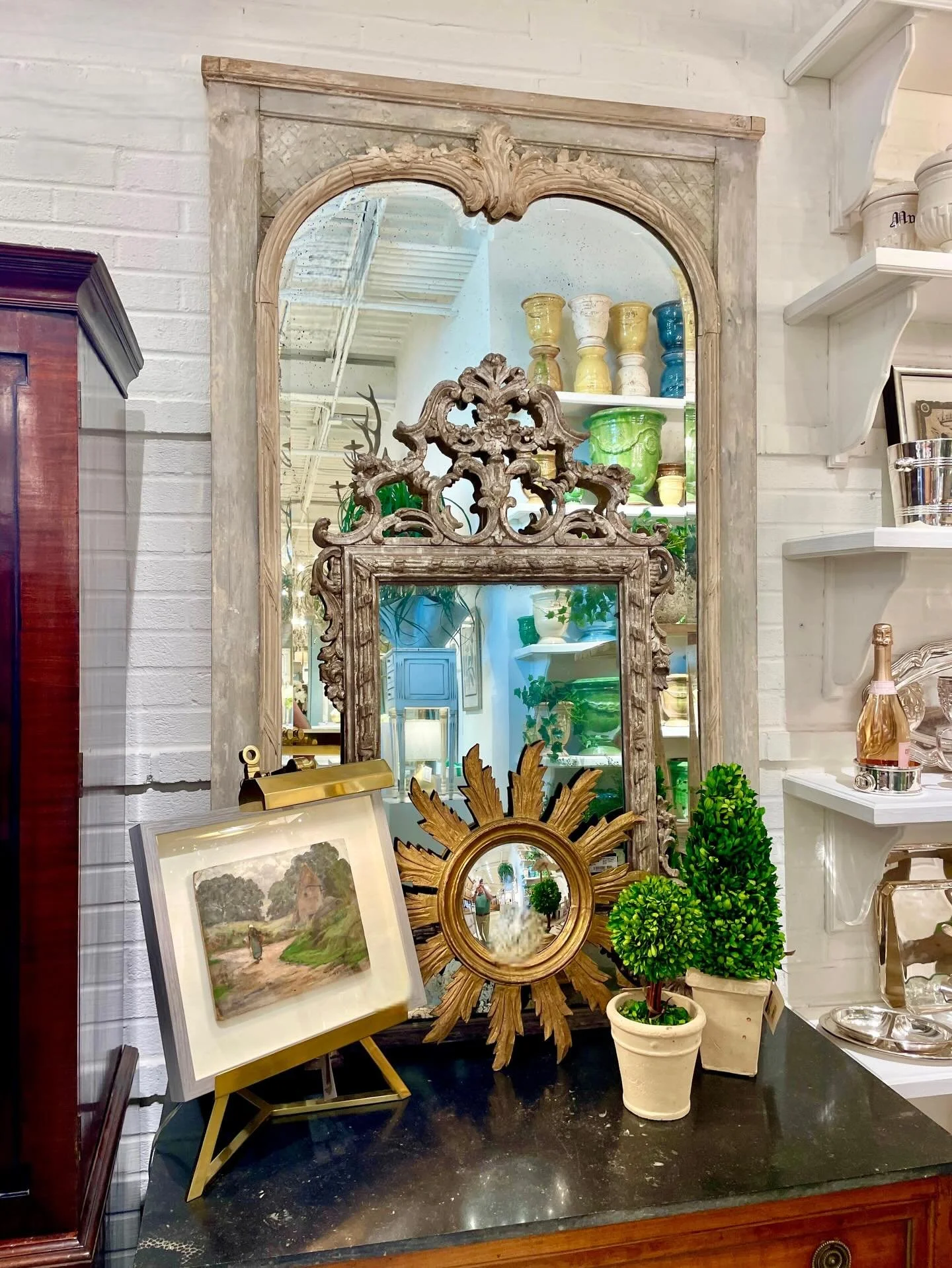 Discover our extensive collection of one-of-a-kind, hand-selected European Antiques and Curated Decor. Find more details and pics on our website at www.heritagemarkdesign.com. Shipping available. #heritageclt #curateddecor #europeanantiques 
#italian