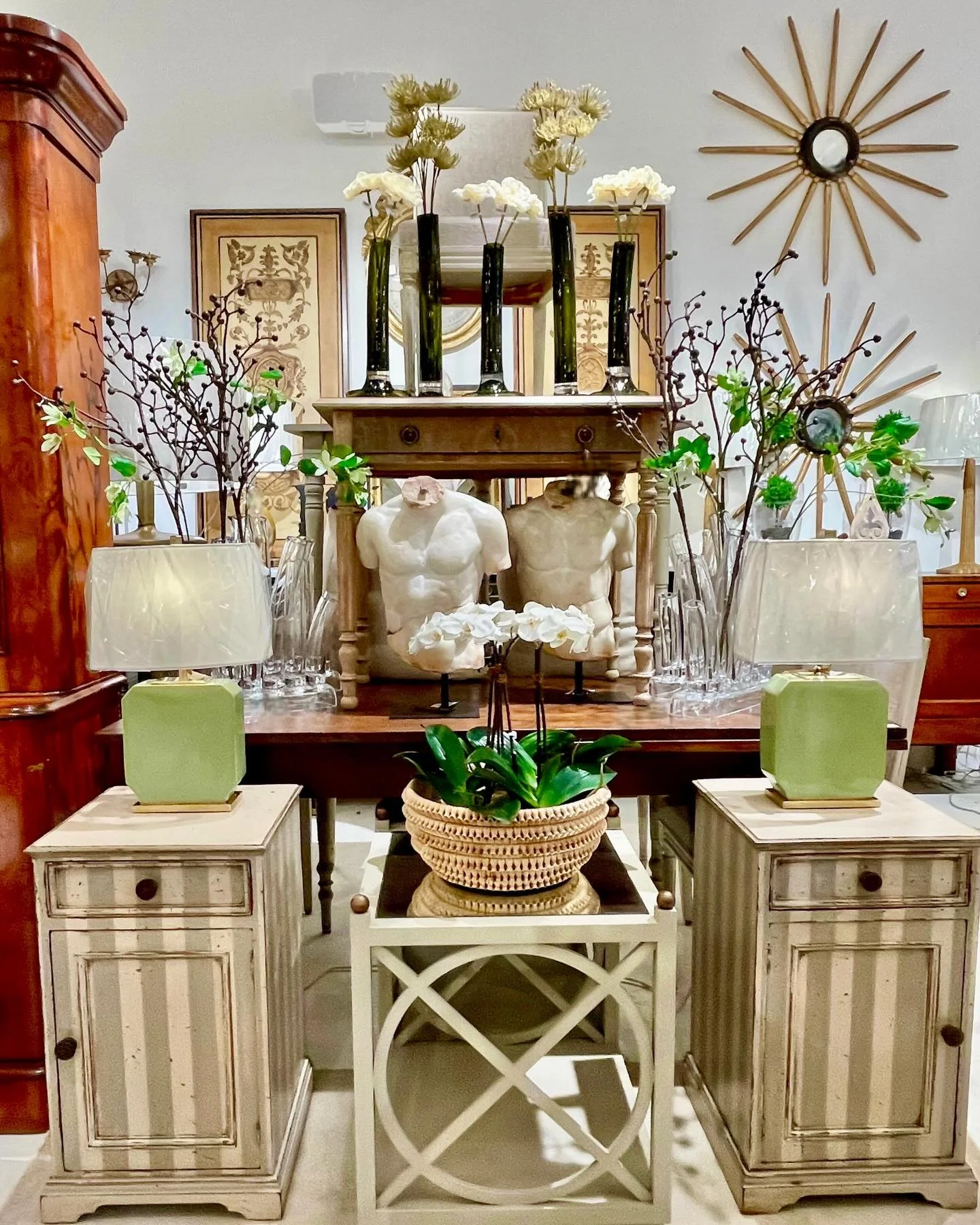 Discover our extensive collection of one-of-a-kind, hand-selected European Antiques and Curated Decor. Find more details and pics on our website at www.heritagemarkdesign.com. Shipping available. #heritageclt #curateddecor #europeanantiques 
#italian