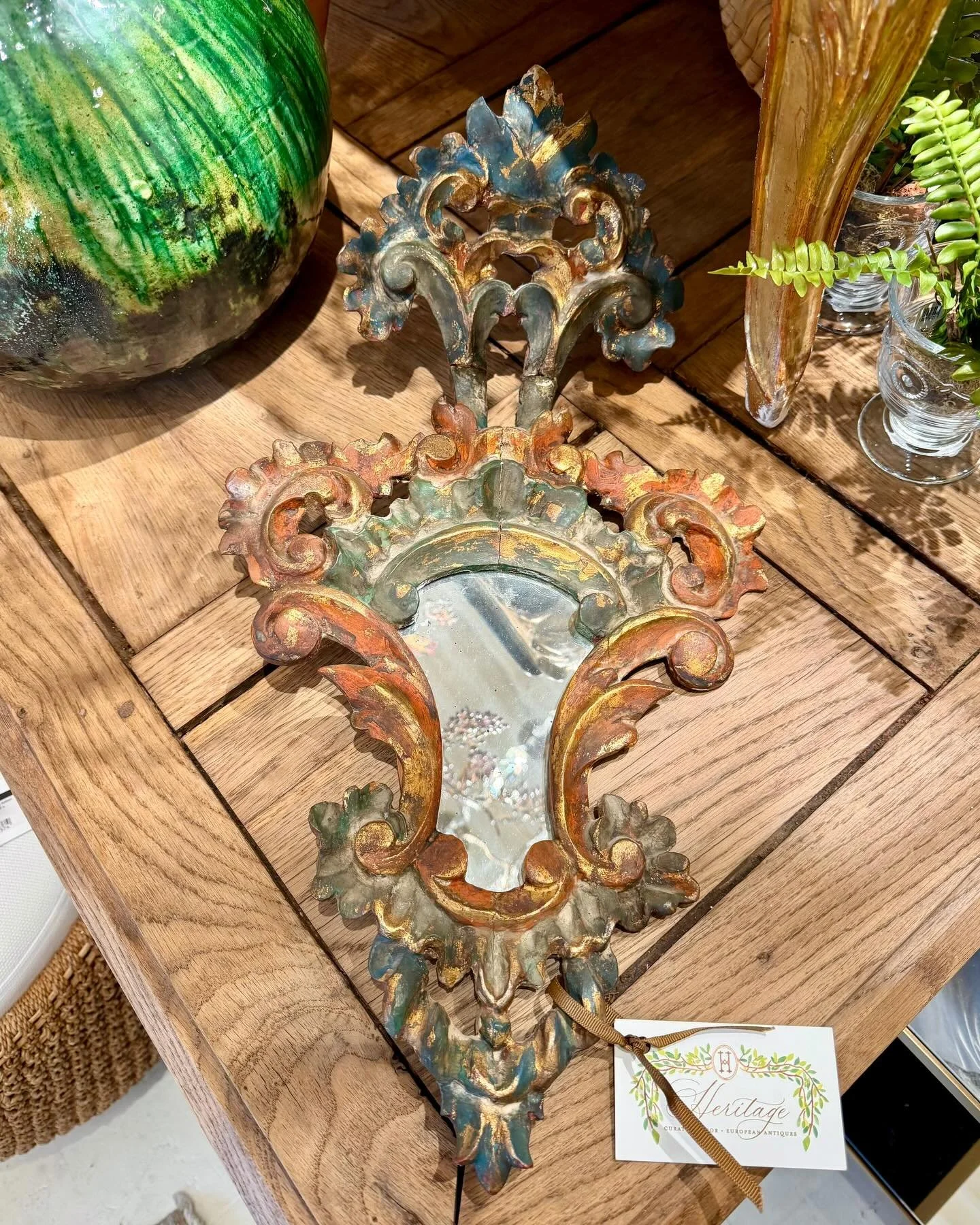 Discover our extensive collection of one-of-a-kind, hand-selected European Antiques and Curated Decor. Find more details and pics on our website at www.heritagemarkdesign.com. Shipping available. #heritageclt #curateddecor #europeanantiques 
#italian