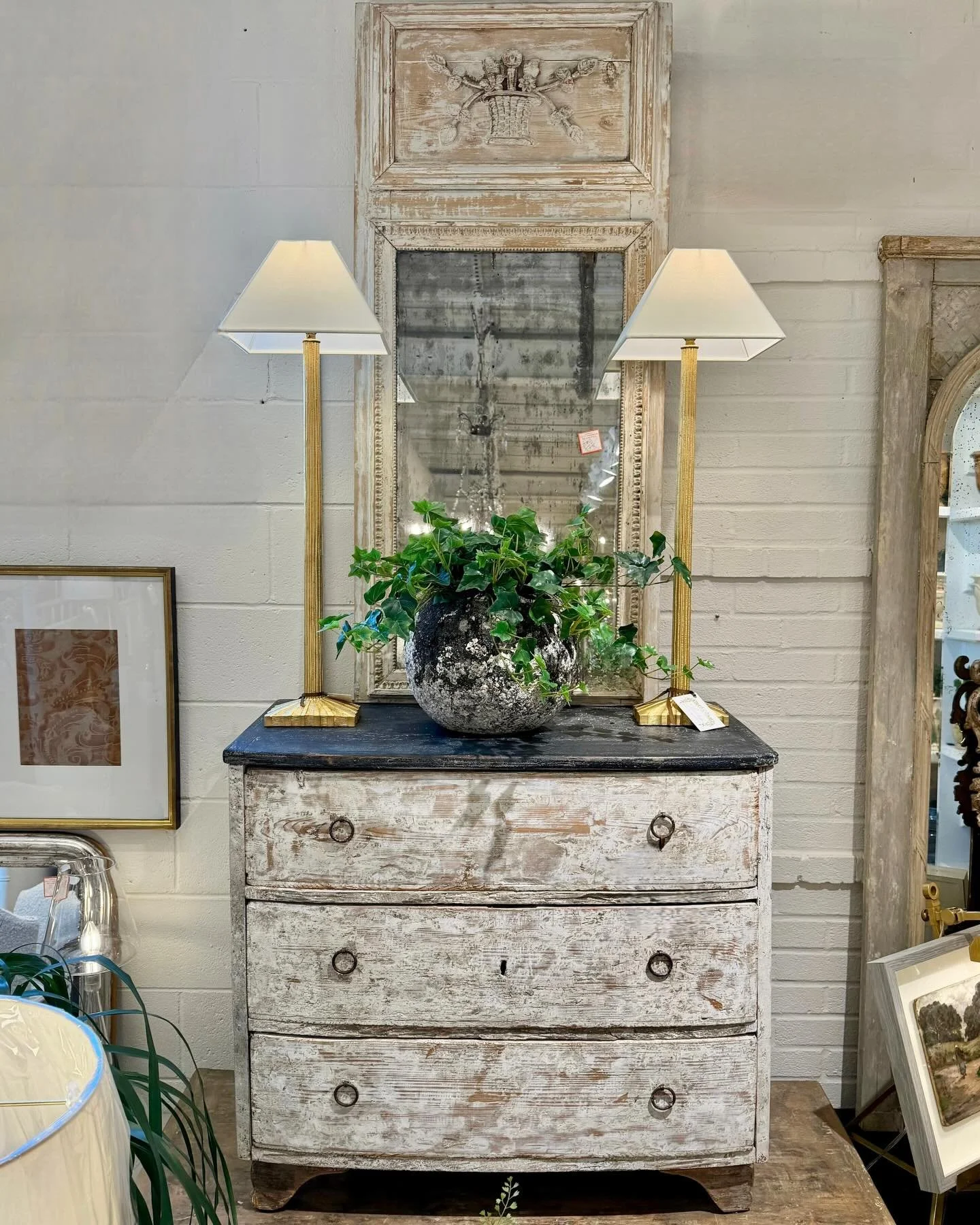 Discover our extensive collection of one-of-a-kind, hand-selected European Antiques and Curated Decor. Find more details and pics on our website at www.heritagemarkdesign.com. Shipping available. #heritageclt #curateddecor #europeanantiques 
#italian