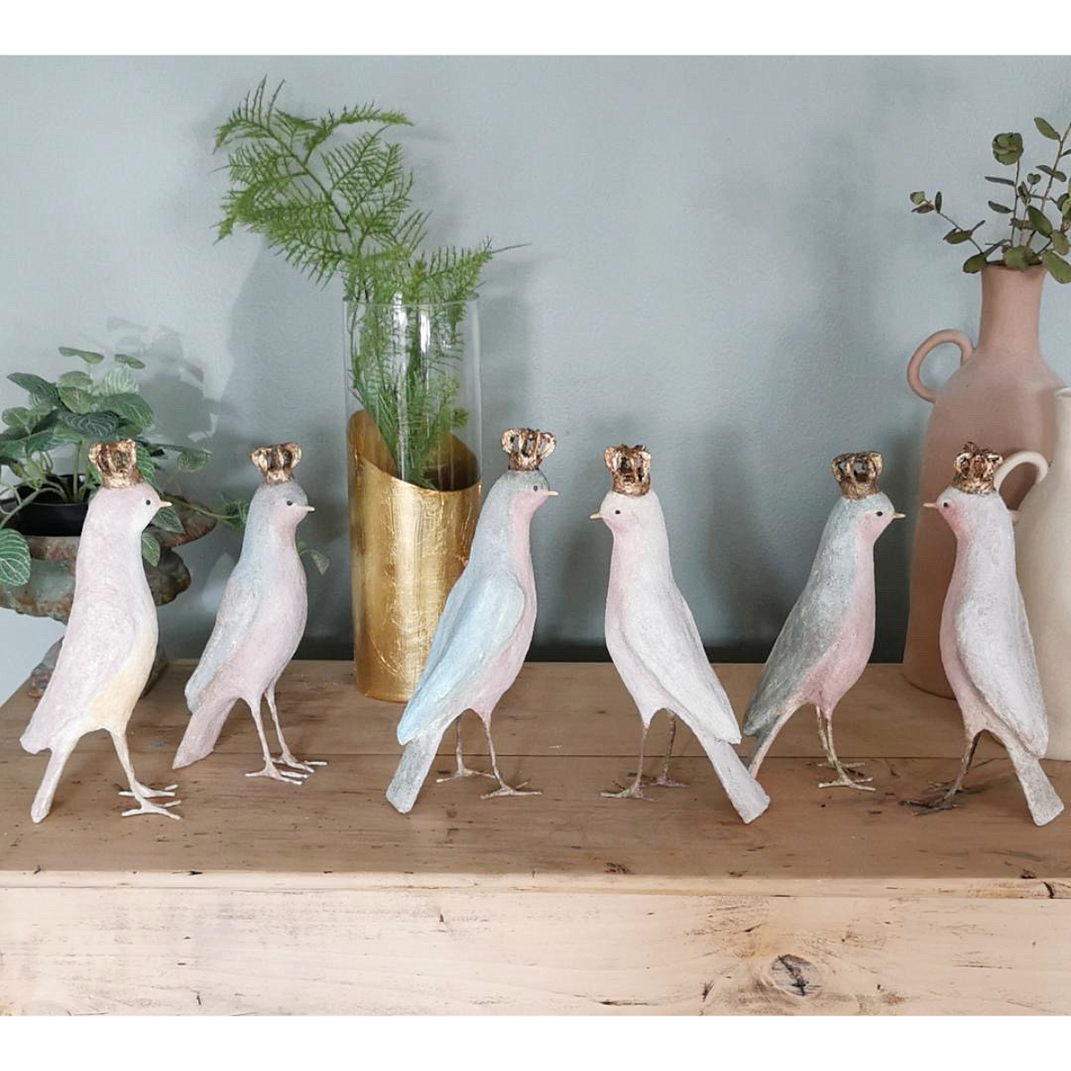 Crowned Birds II