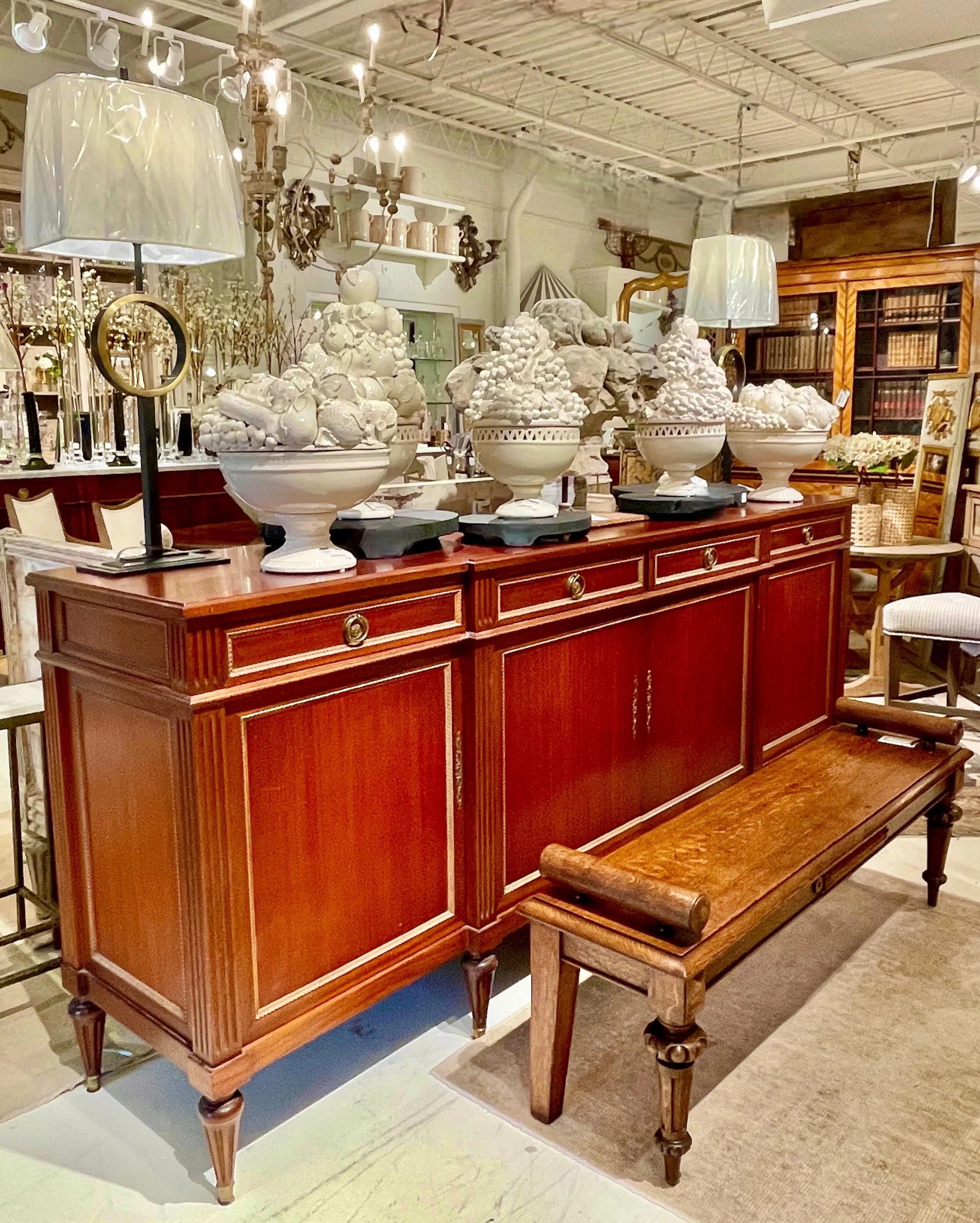 Discover our extensive collection of one-of-a-kind, hand-selected European Antiques and Curated Decor. Find more details and pics on our website at www.heritagemarkdesign.com. Shipping available. #heritageclt #curateddecor #europeanantiques 
#italian