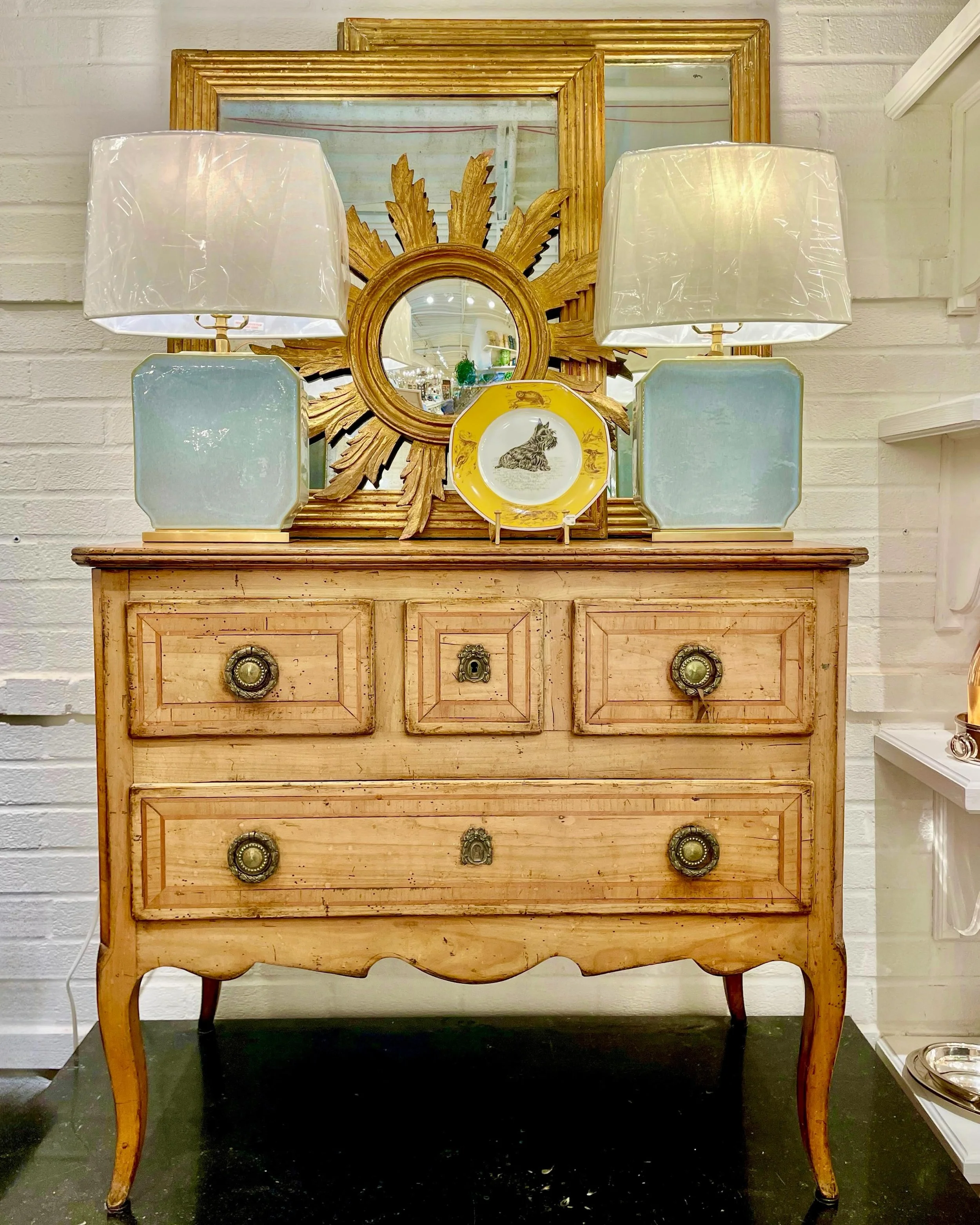 Discover our extensive collection of one-of-a-kind, hand-selected European Antiques and Curated Decor. Find more details and pics on our website at www.heritagemarkdesign.com. Shipping available. #heritageclt #curateddecor #europeanantiques 
#italian