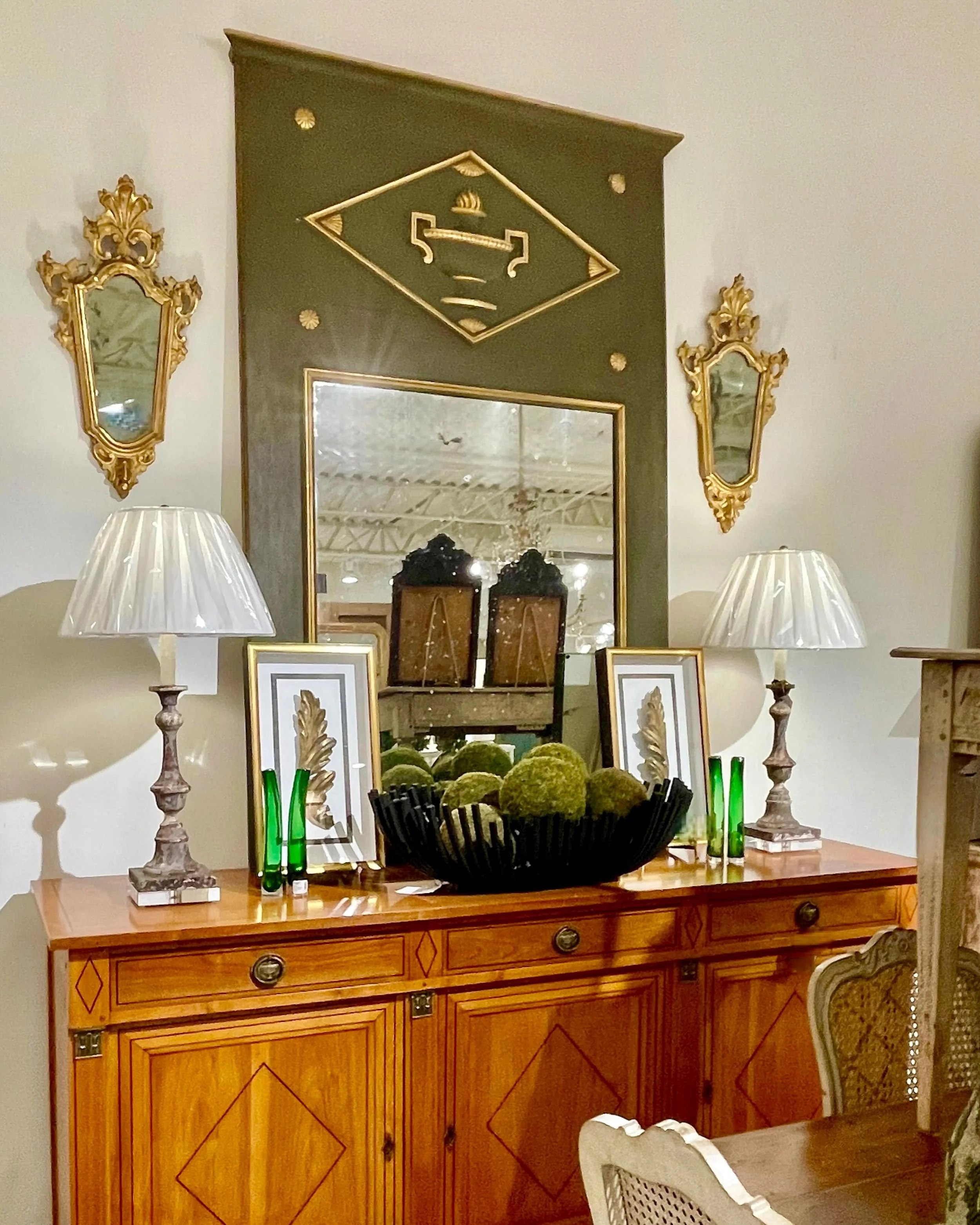 Discover our extensive collection of one-of-a-kind, hand-selected European Antiques and Curated Decor. Find more details and pics on our website at www.heritagemarkdesign.com. Shipping available. #heritageclt #curateddecor #europeanantiques 
#italian