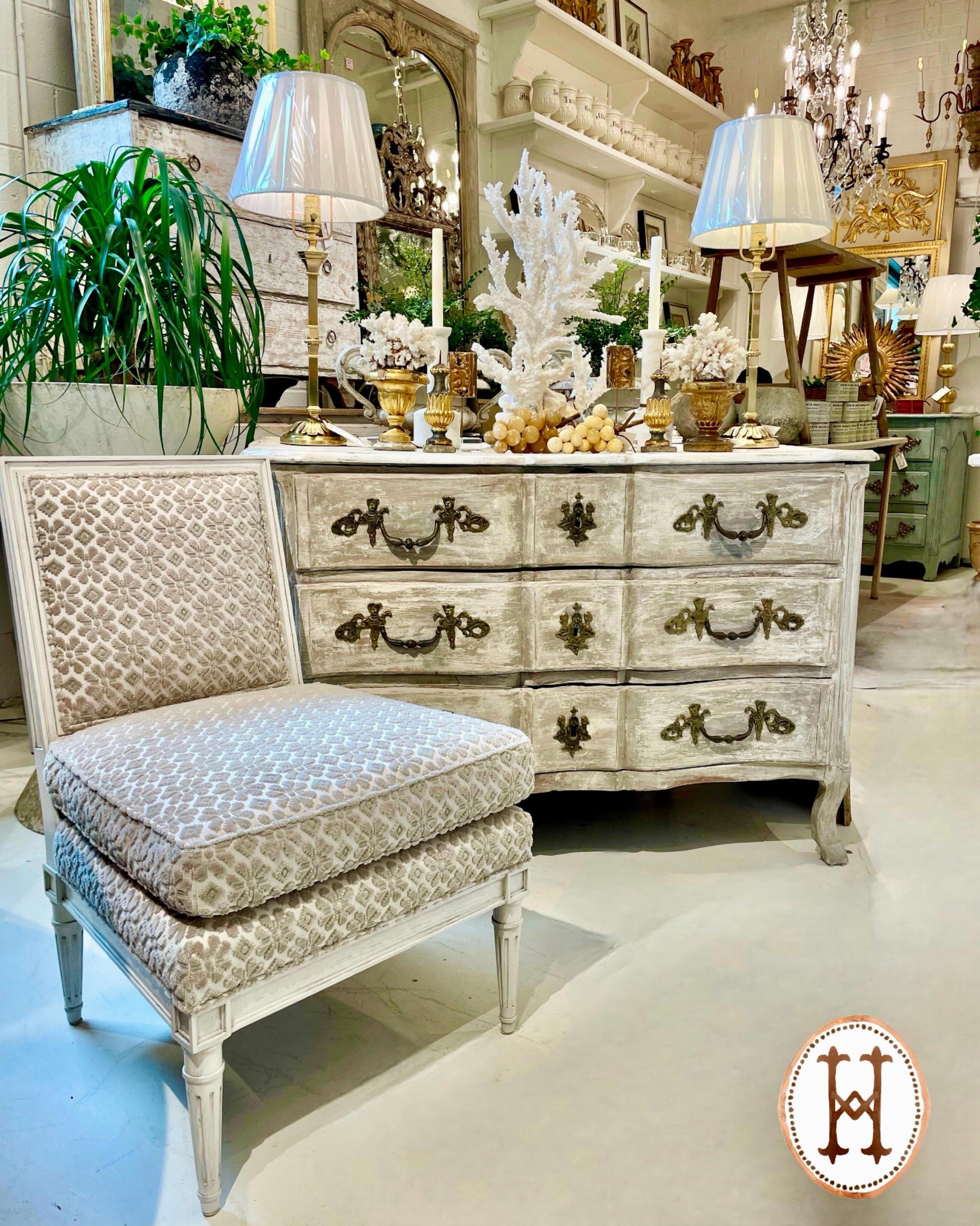 Discover our extensive collection of one-of-a-kind, hand-selected European Antiques and Curated Decor. Find more details and pics on our website at www.heritagemarkdesign.com. Shipping available. #heritageclt #curateddecor #europeanantiques 
#italian