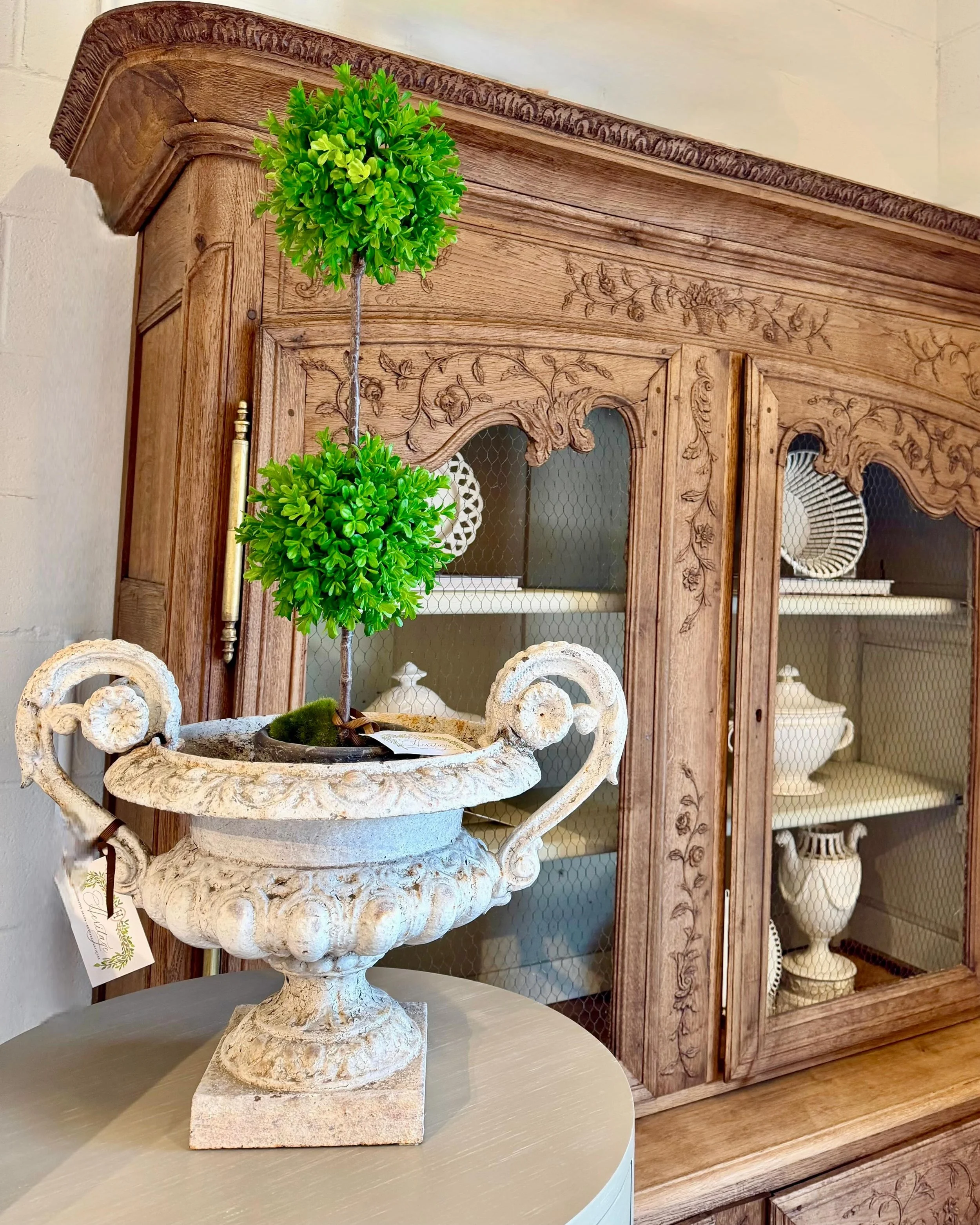Discover our extensive collection of one-of-a-kind, hand-selected European Antiques and Curated Decor. Find more details and pics on our website at www.heritagemarkdesign.com. Shipping available. #heritageclt #curateddecor #europeanantiques 
#italian