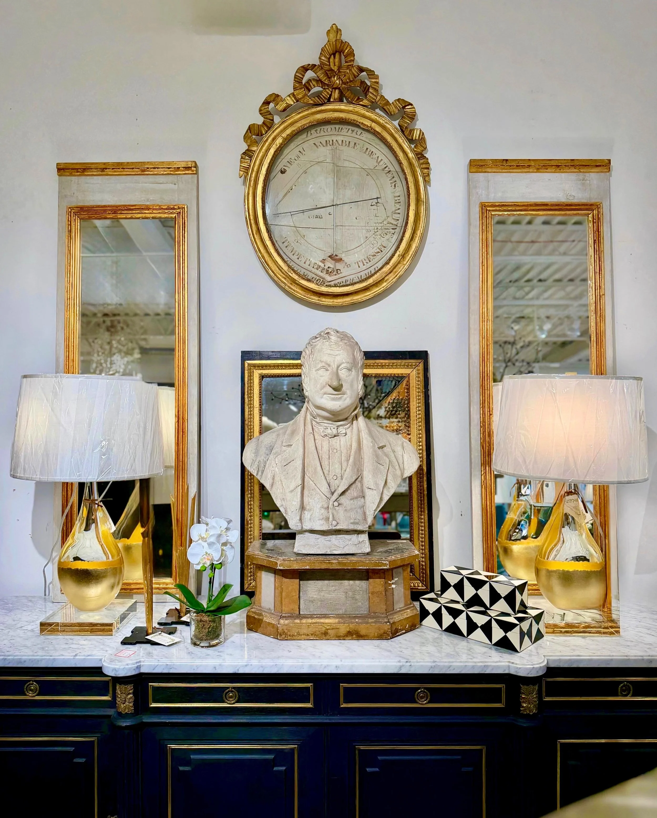 Discover our extensive collection of one-of-a-kind, hand-selected European Antiques and Curated Decor. Find more details and pics on our website at www.heritagemarkdesign.com. Shipping available. #heritageclt #curateddecor #europeanantiques 
#italian