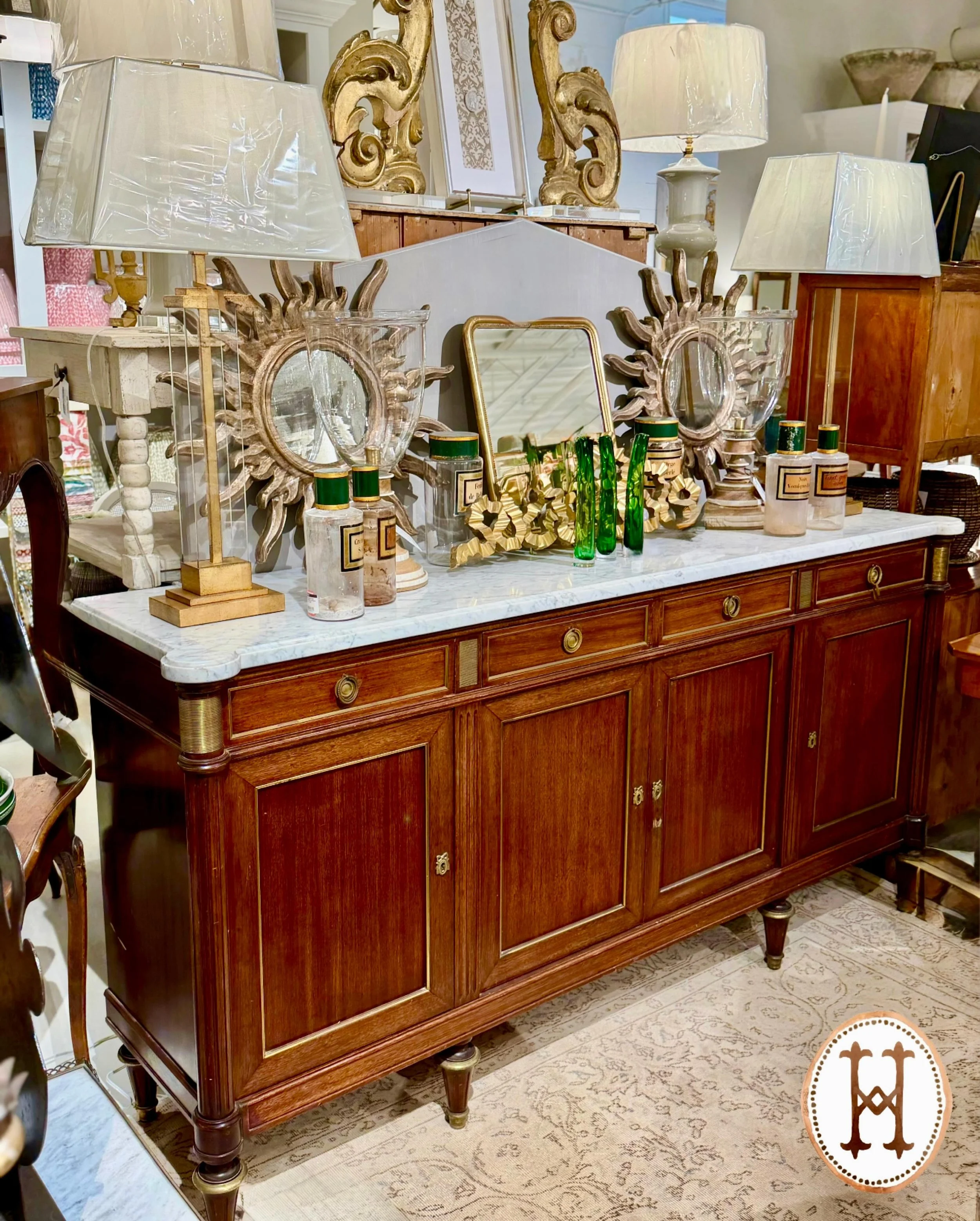 Discover our extensive collection of one-of-a-kind, hand-selected European Antiques and Curated Decor. Find more details and pics on our website at www.heritagemarkdesign.com. Shipping available. #heritageclt #curateddecor #europeanantiques 
#italian
