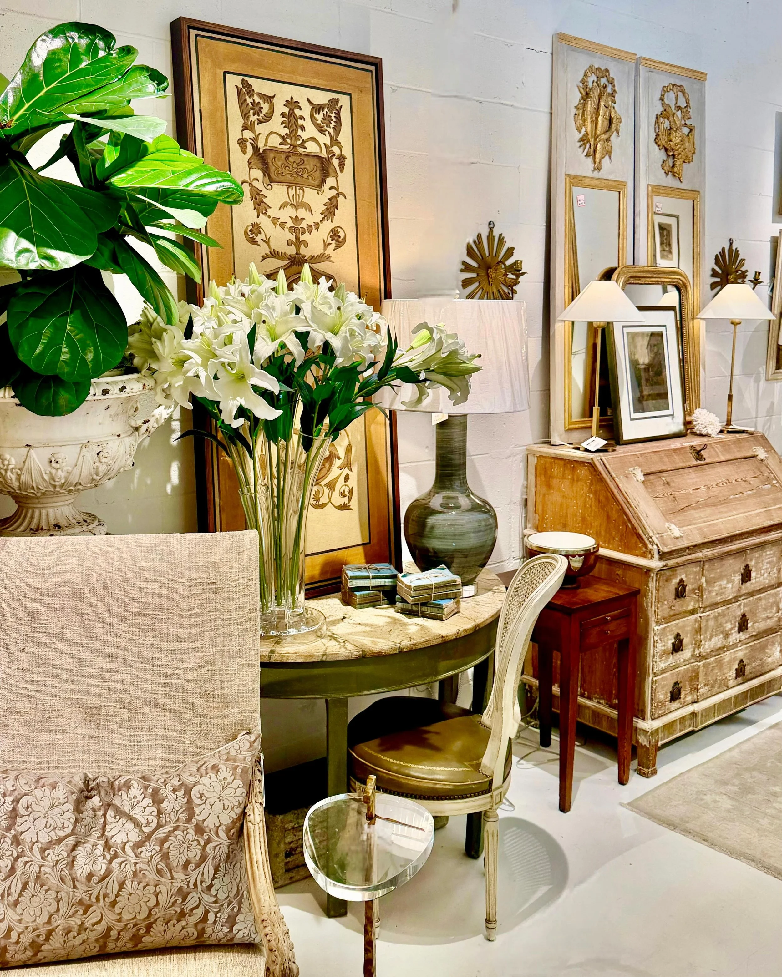 Discover our extensive collection of one-of-a-kind, hand-selected European Antiques and Curated Decor. Find more details and pics on our website at www.heritagemarkdesign.com. Shipping available. #heritageclt #curateddecor #europeanantiques 
#italian