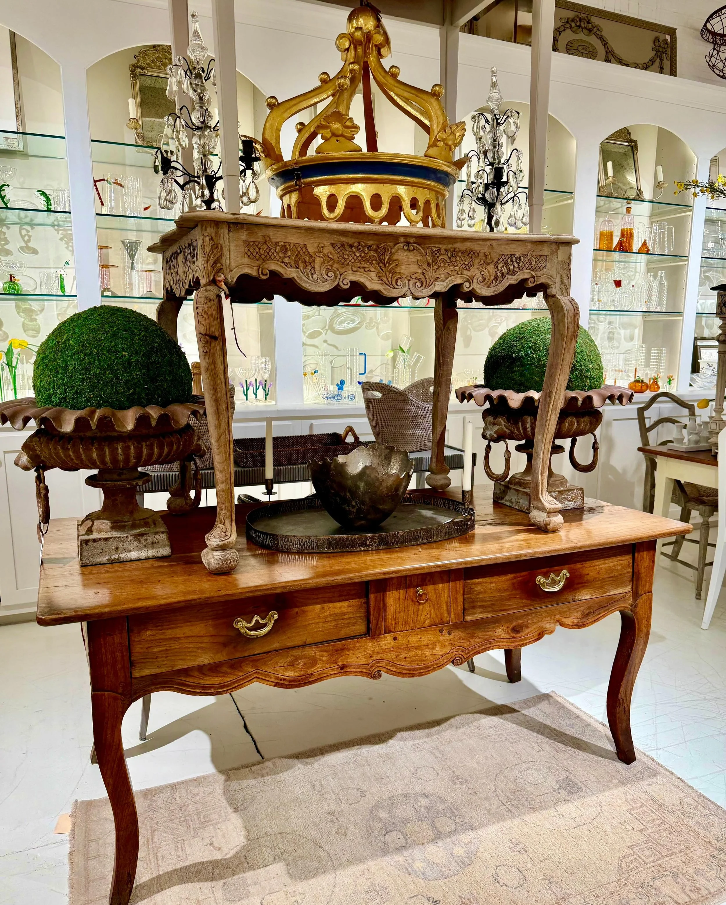 Discover our extensive collection of one-of-a-kind, hand-selected European Antiques and Curated Decor. Find more details and pics on our website at www.heritagemarkdesign.com. Shipping available. #heritageclt #curateddecor #europeanantiques 
#italian