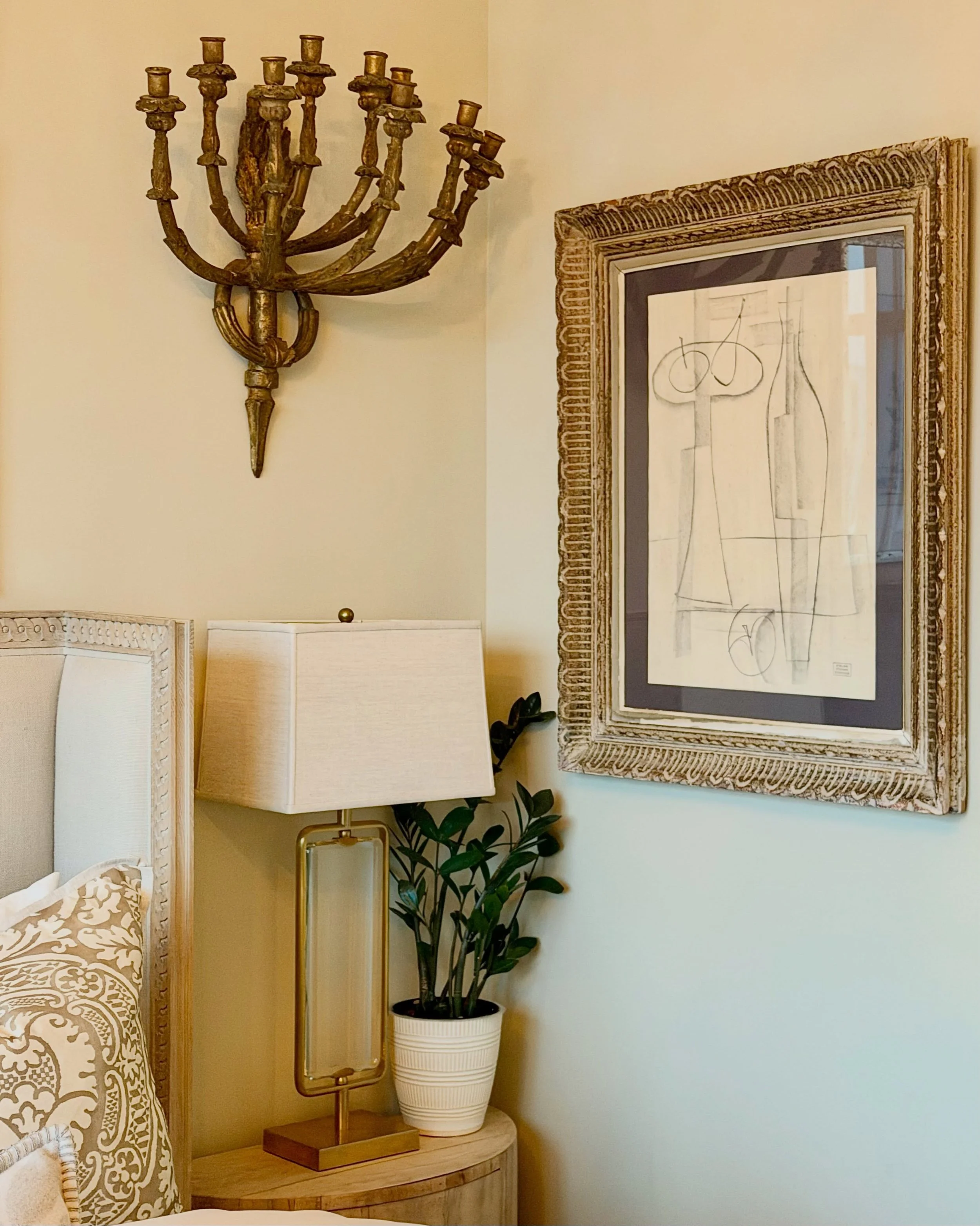 An Original Parisian Still Life&mdash;another new arrival from Paris that has found its forever home! #heritagecltathome Discover our extensive collection of one-of-a-kind, hand-selected European Antiques, Curated Decor, and Original Art. Find more d