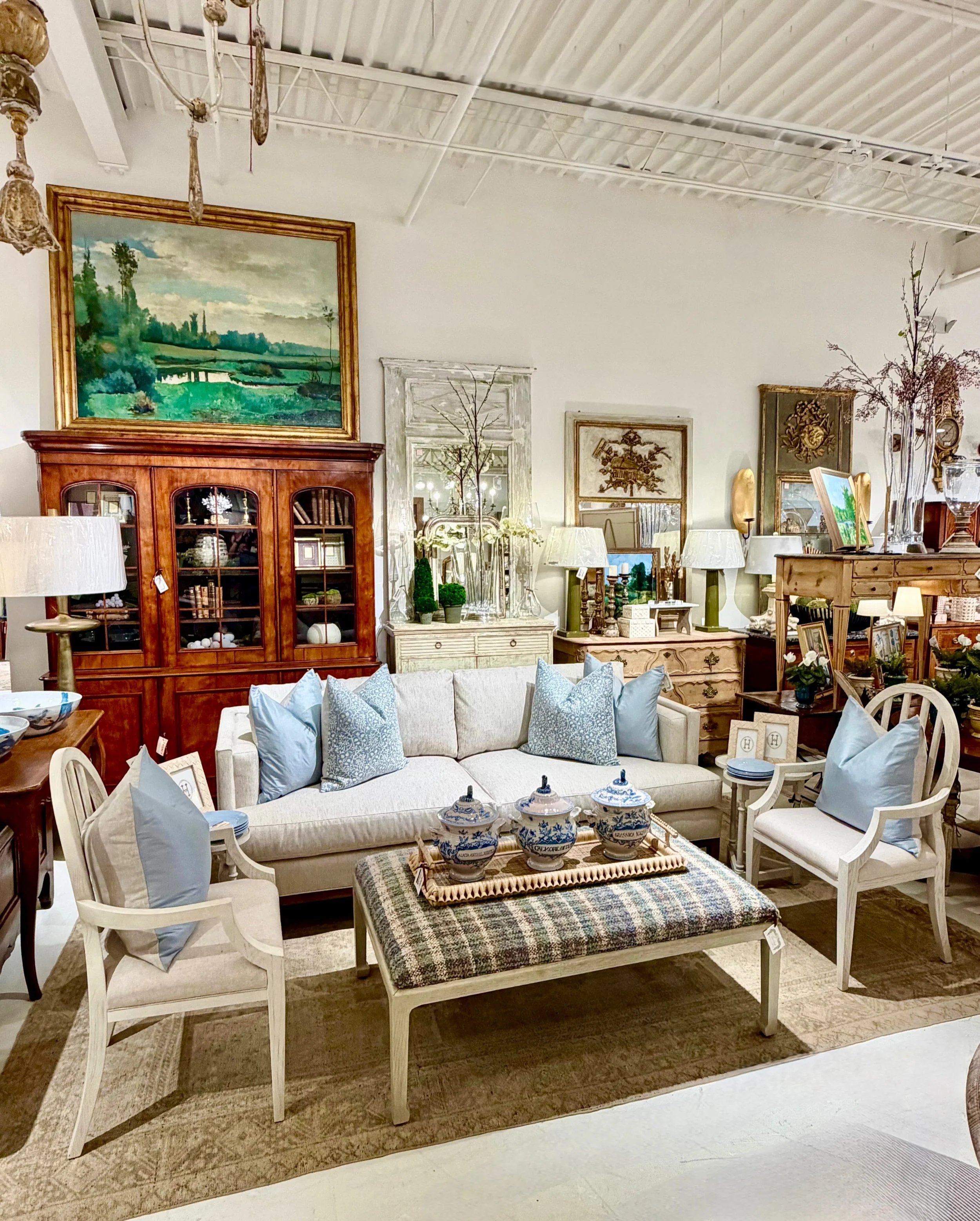 Discover our extensive collection of one-of-a-kind, hand-selected European Antiques, Curated Decor, and Custom Upholstery. Find more details and pics on our website at www.heritagemarkdesign.com. Shipping available. #heritageclt #curateddecor #europe