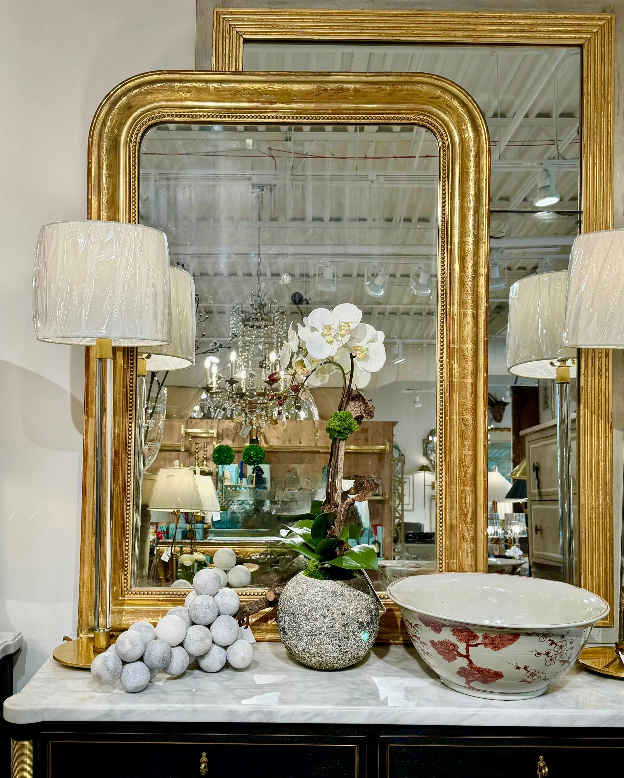 So many great new mirrors from France have arrived! Discover our extensive collection of one-of-a-kind, hand-selected European Antiques and Curated Decor. Find more details and pics on our website at www.heritagemarkdesign.com. Shipping available. #h