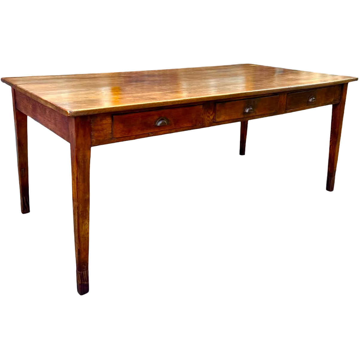 Antique Fruitwood Dining Table