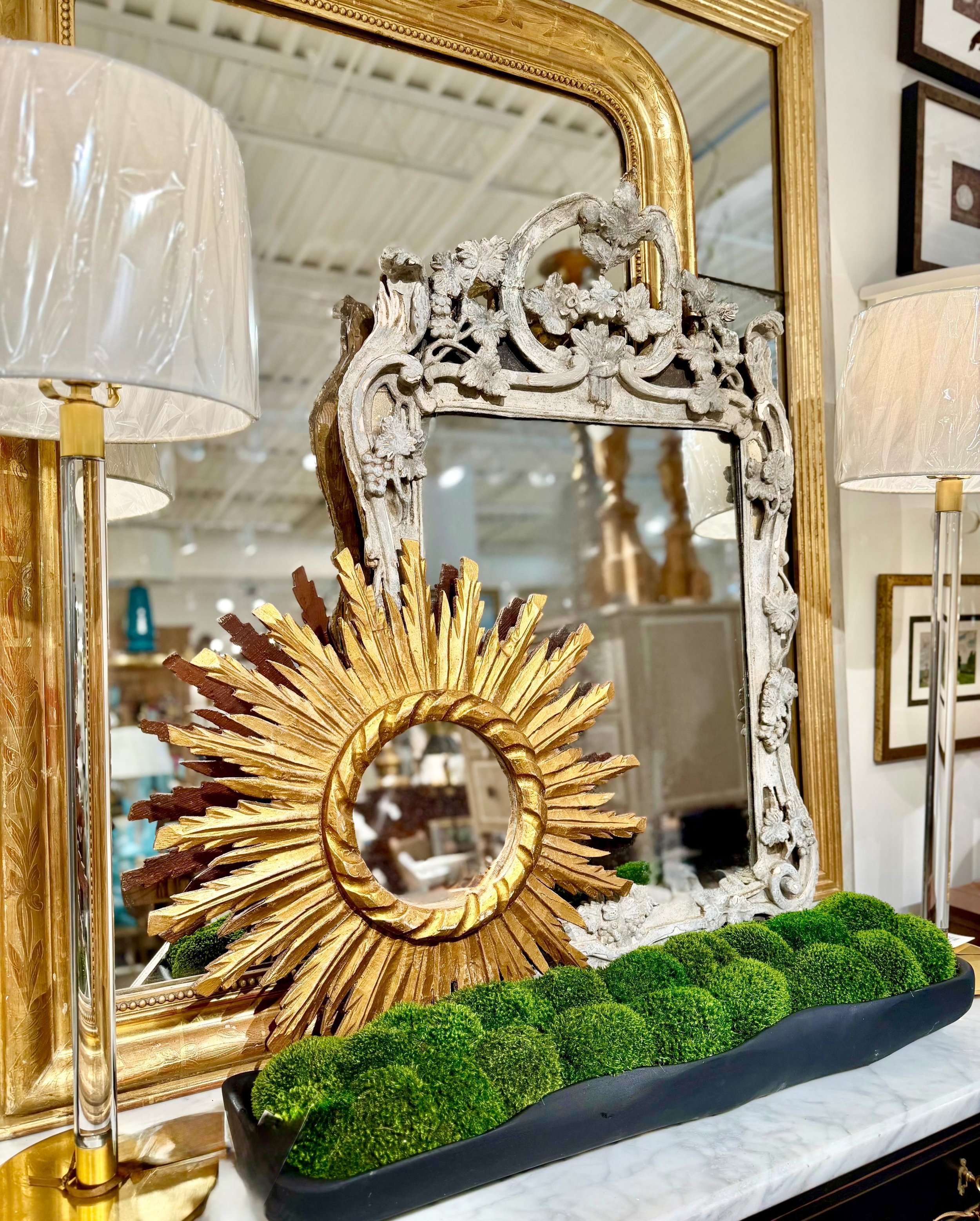 Layering up! Discover our extensive collection of one-of-a-kind, hand-selected European Antiques and Curated Decor. Find more details and pics on our website at www.heritagemarkdesign.com. Shipping available. #heritageclt #curateddecor #europeanantiq